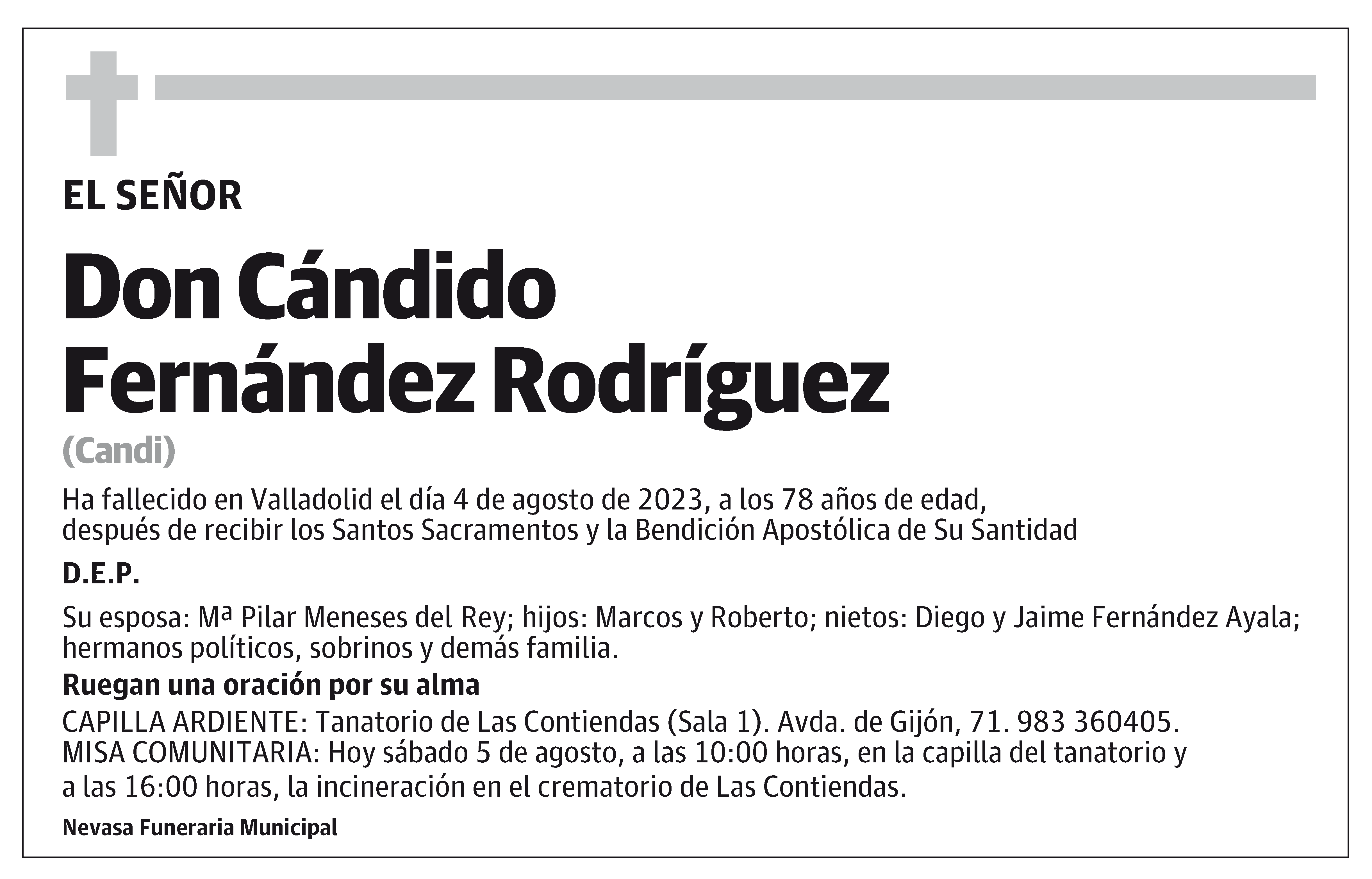 Cándido Fernández Rodríguez