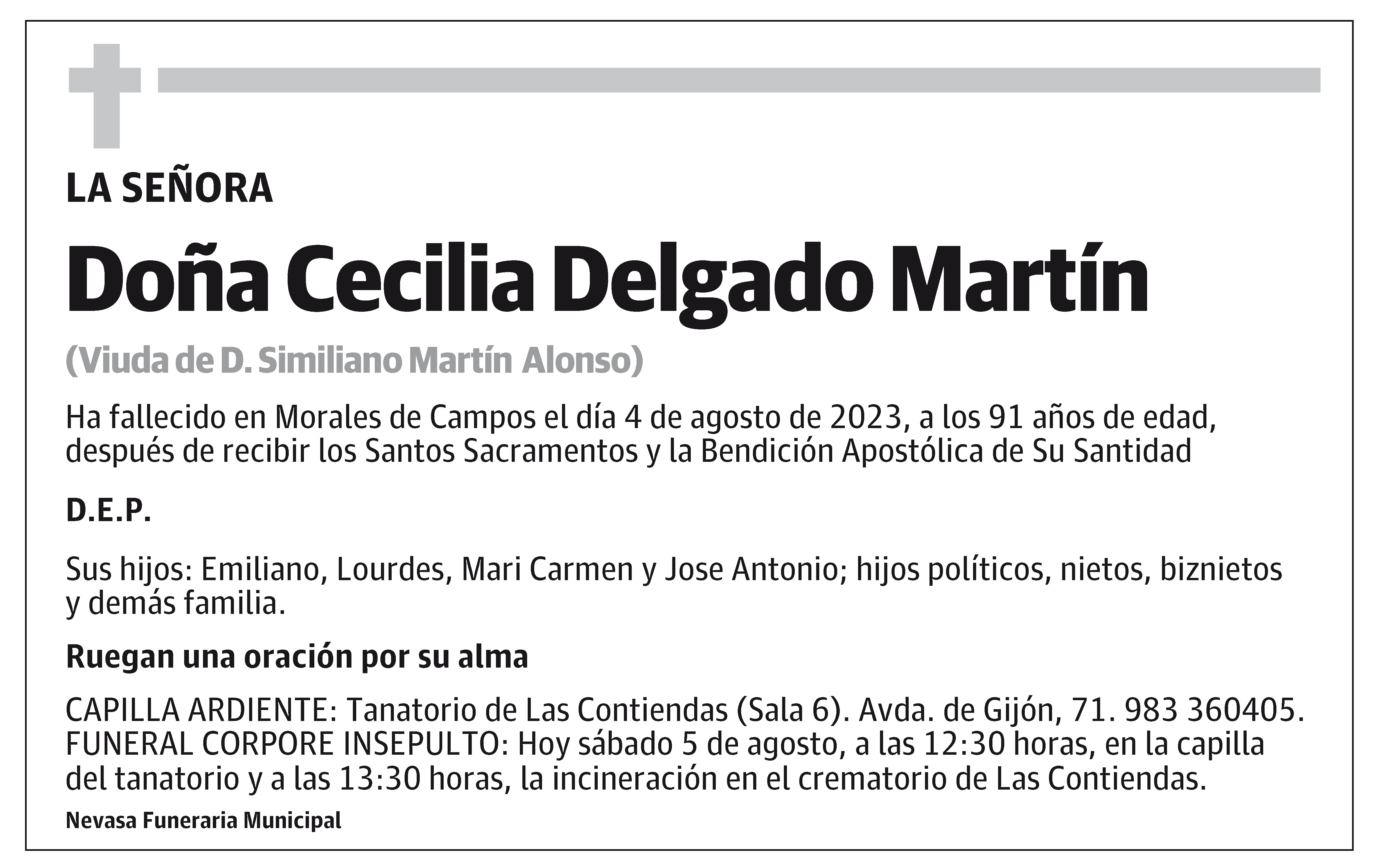 Cecilia Delgado Martín