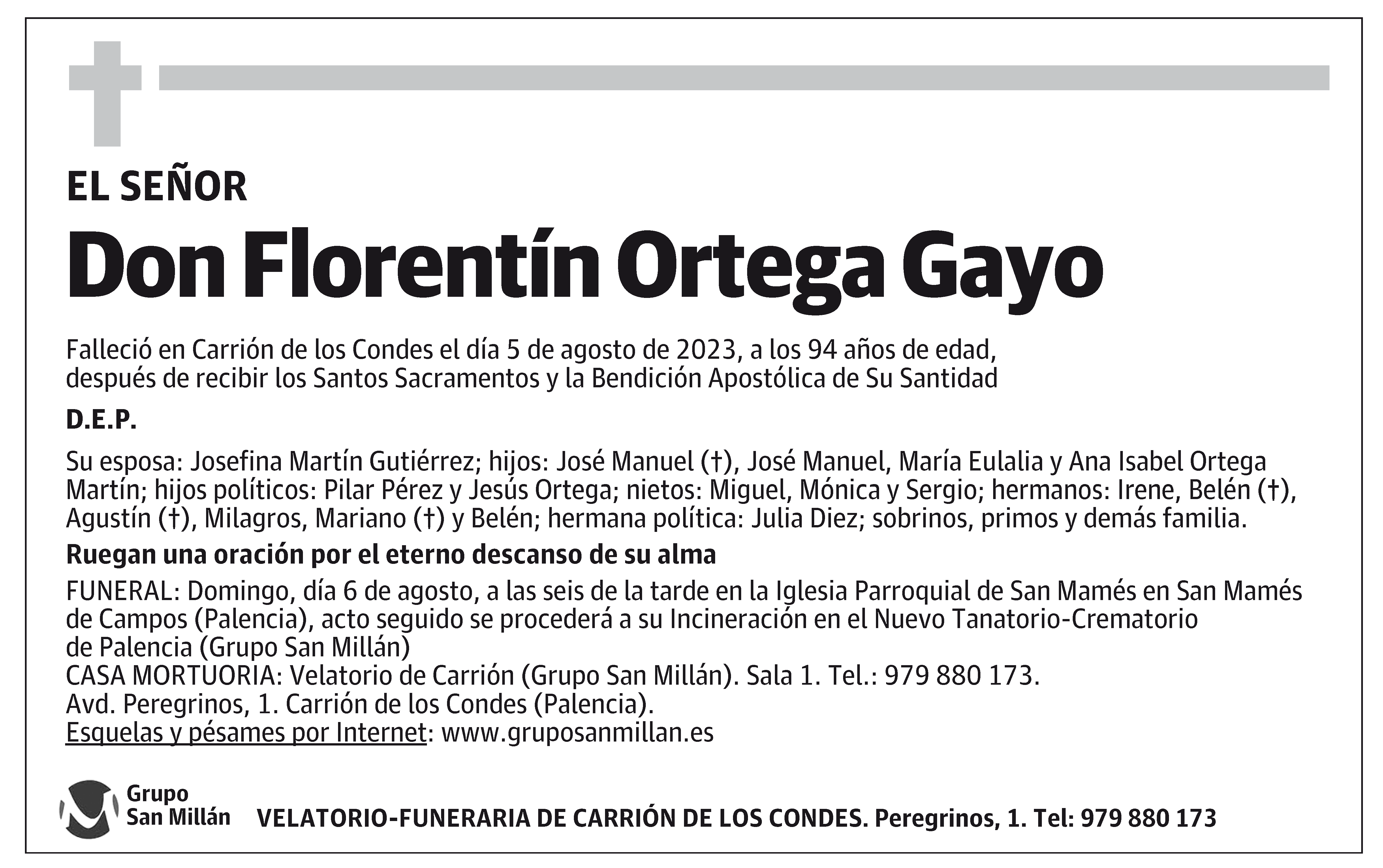 Florentín Ortega Gayo
