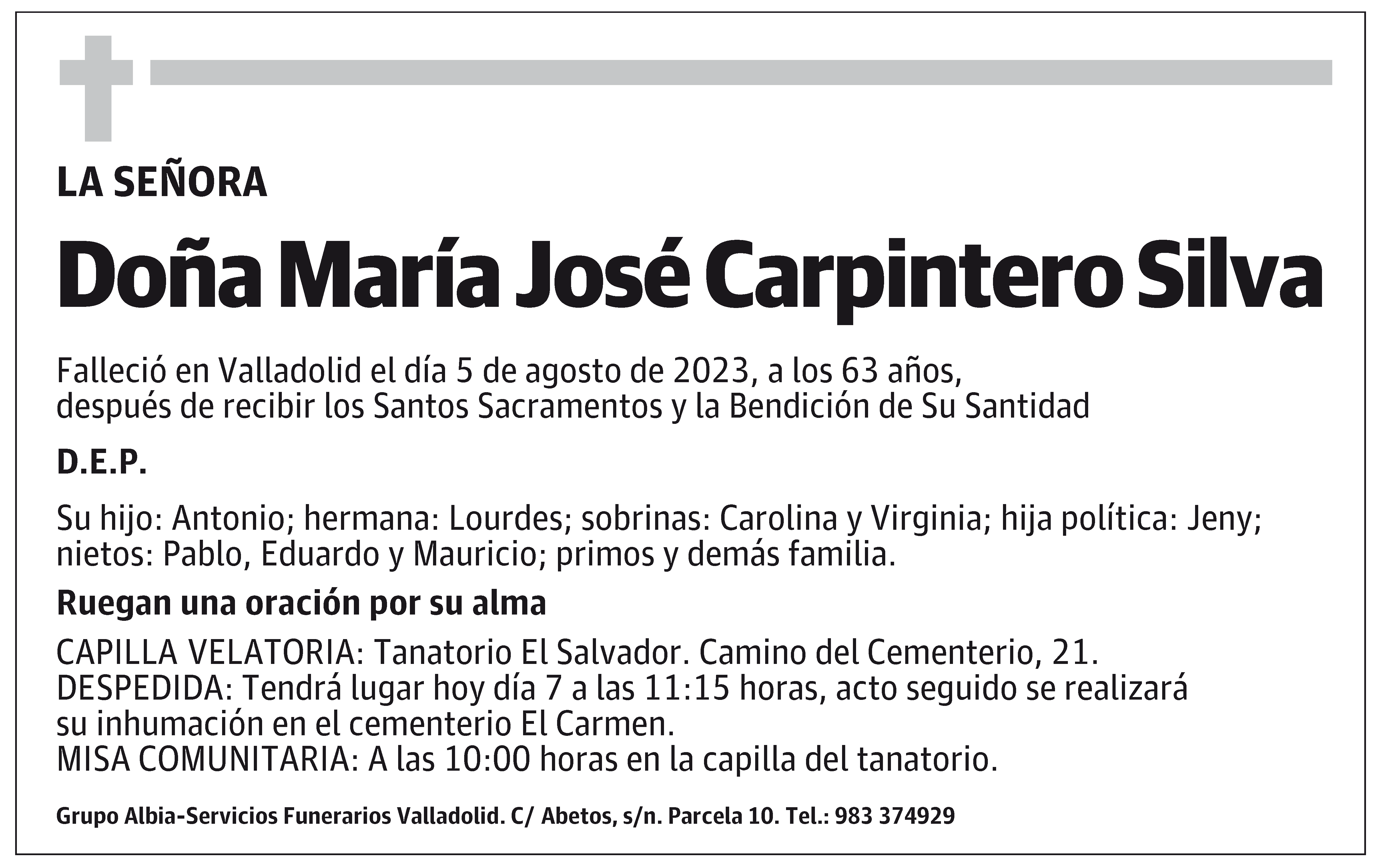 María José Carpintero Silva