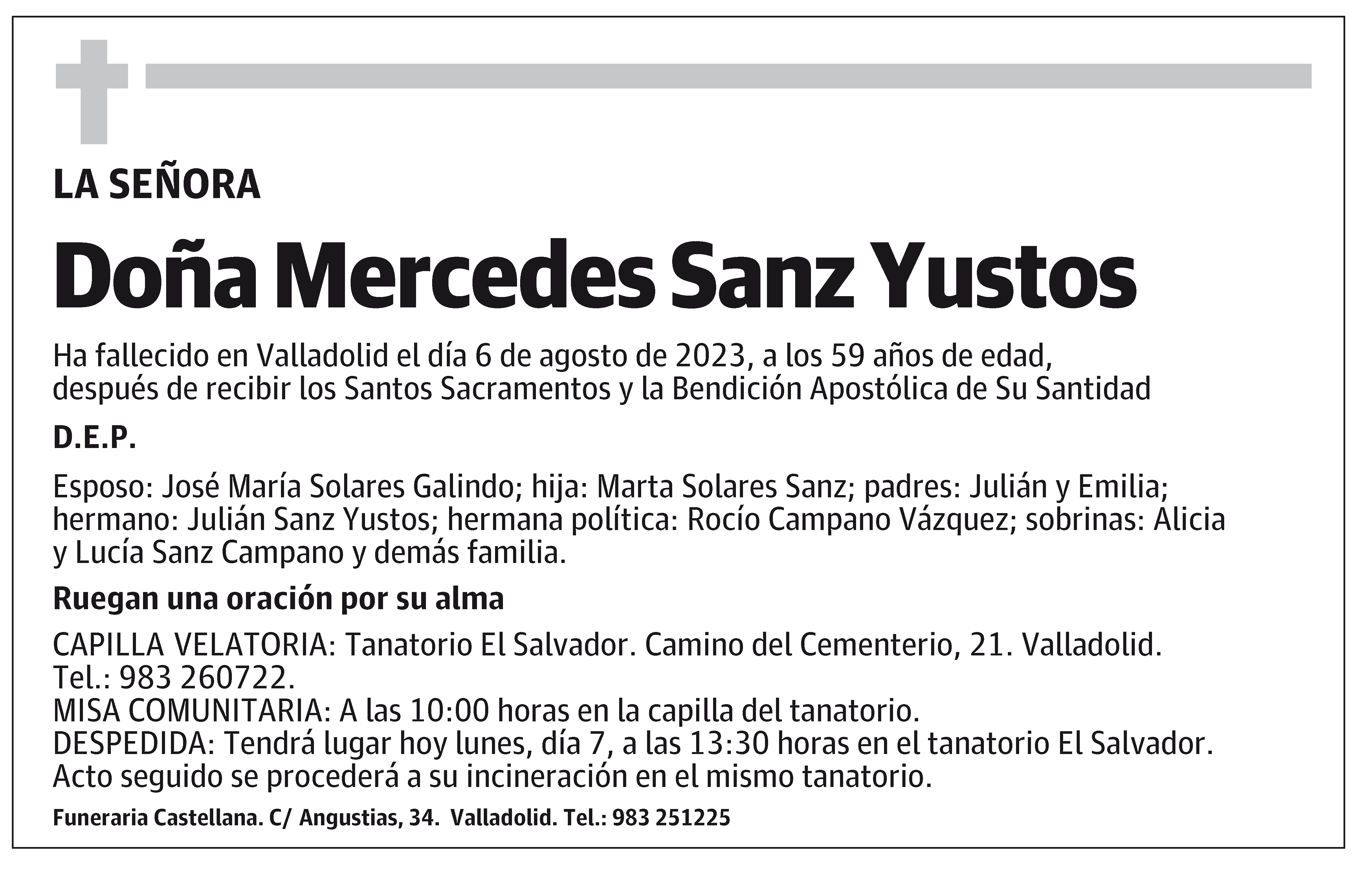 Mercedes Sanz Yustos