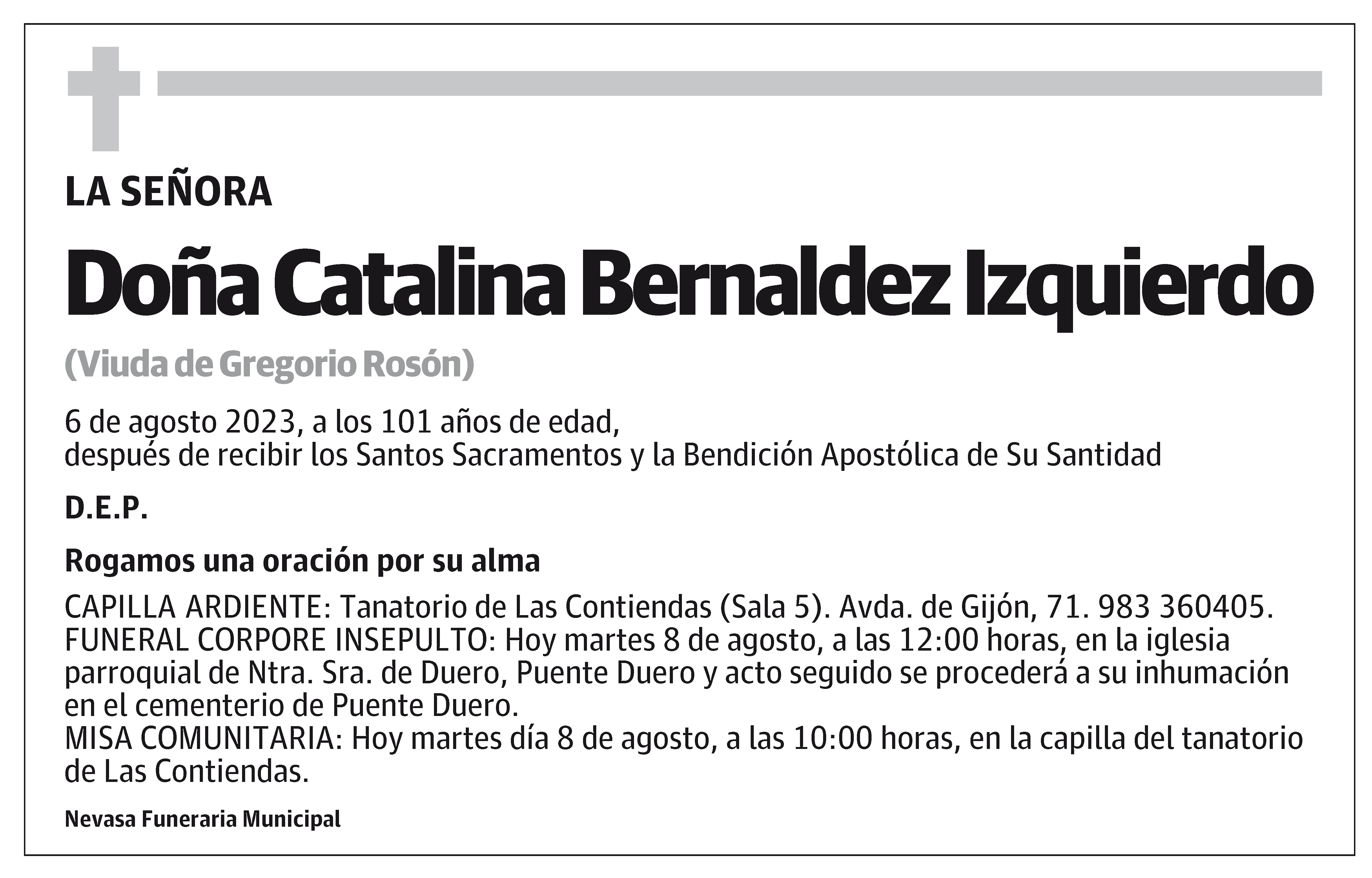 Catalina Bernaldez Izquierdo