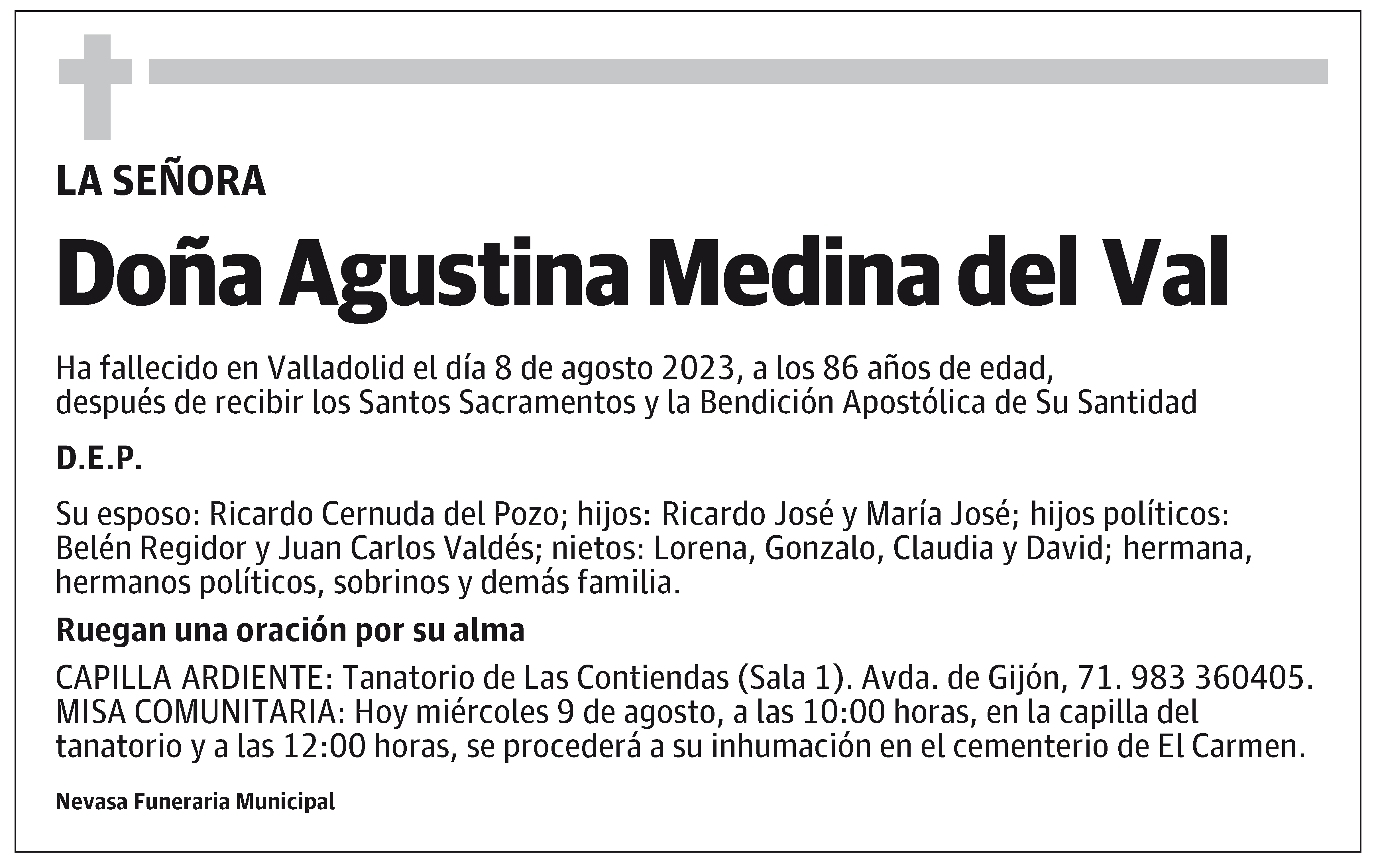 Agustina Medina del Val