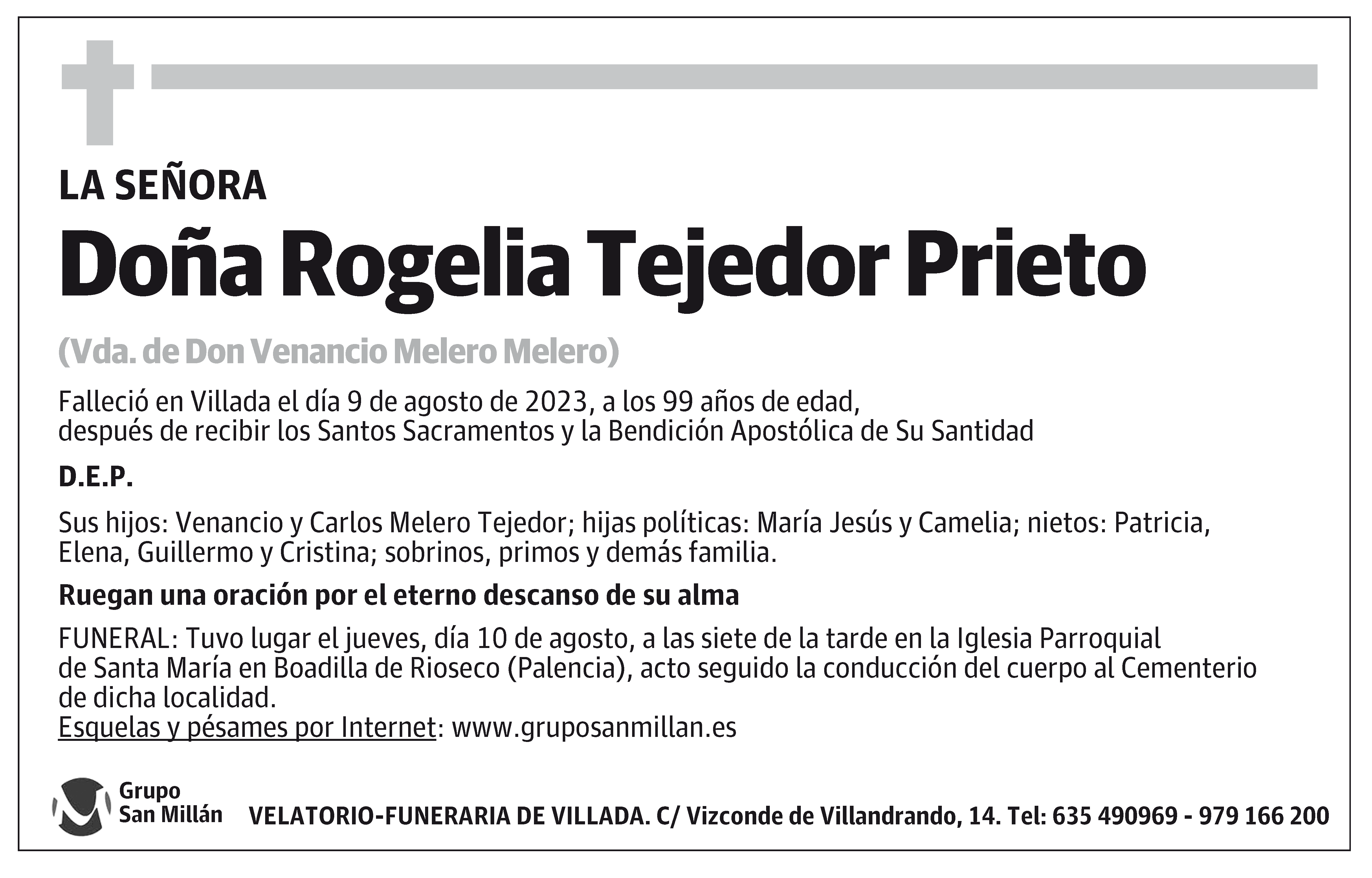 Rogelia Tejedor Prieto