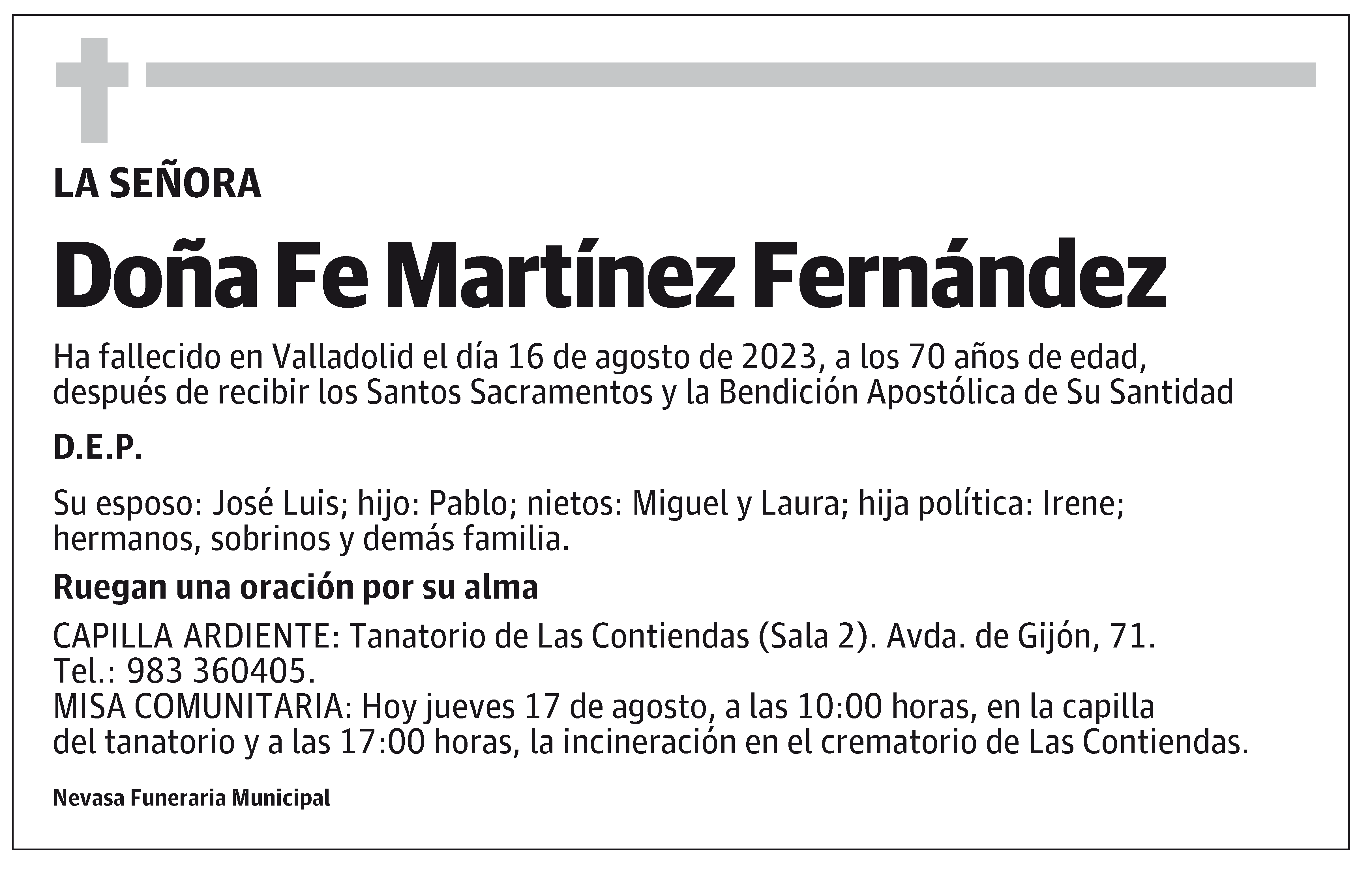 Fe Martínez Fernández
