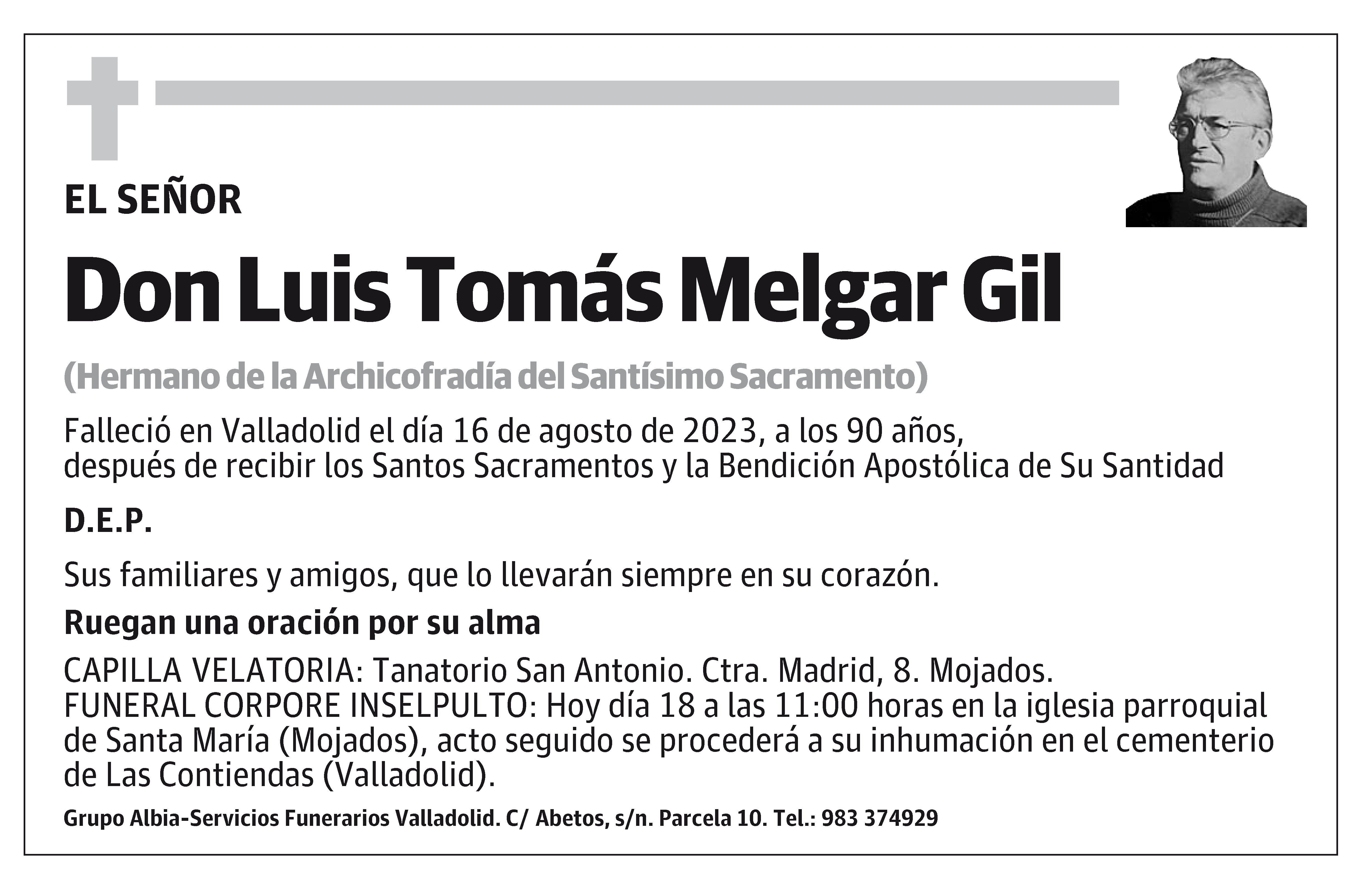 Luis Tomás Melgar Gil