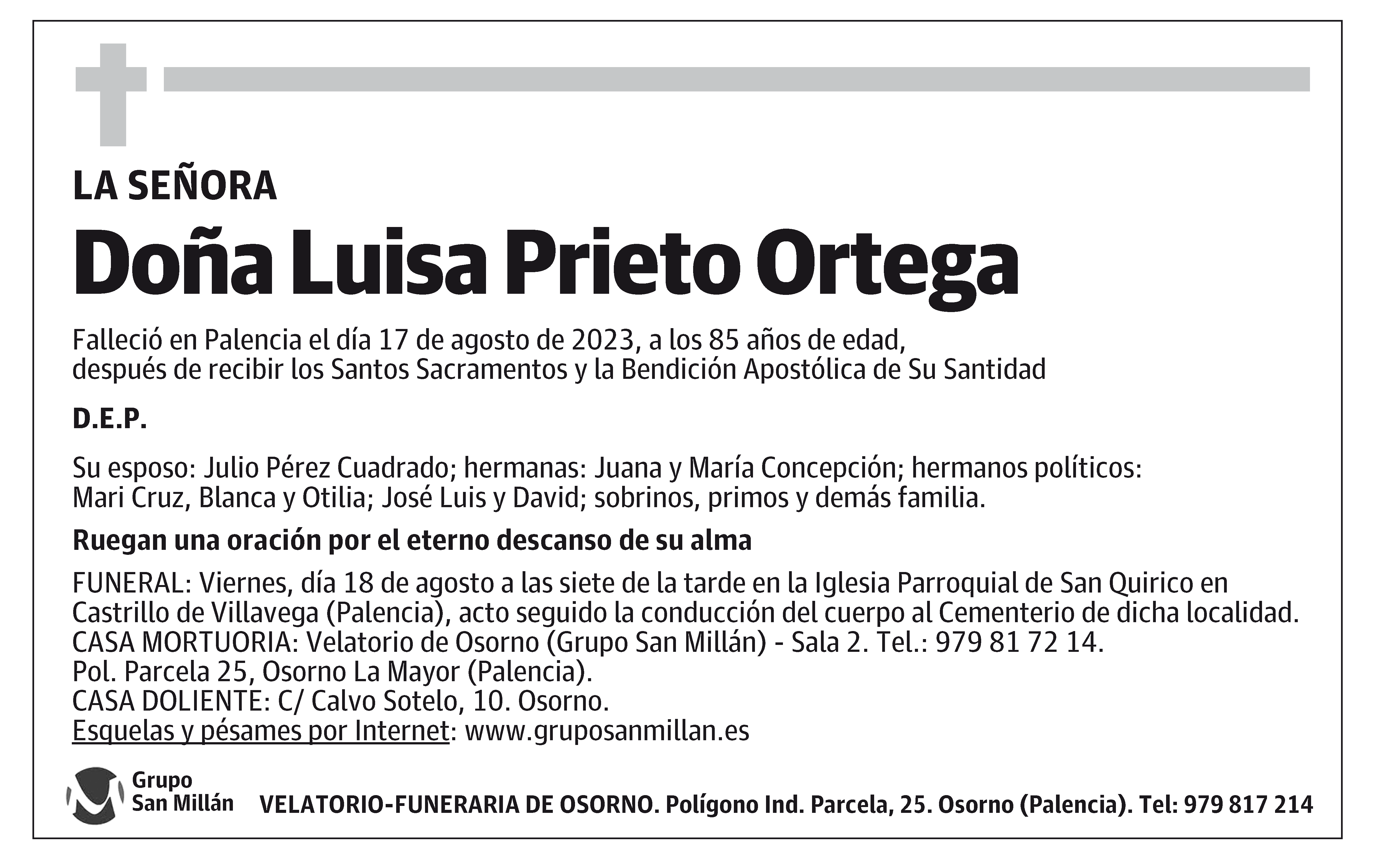Luisa Prieto Ortega