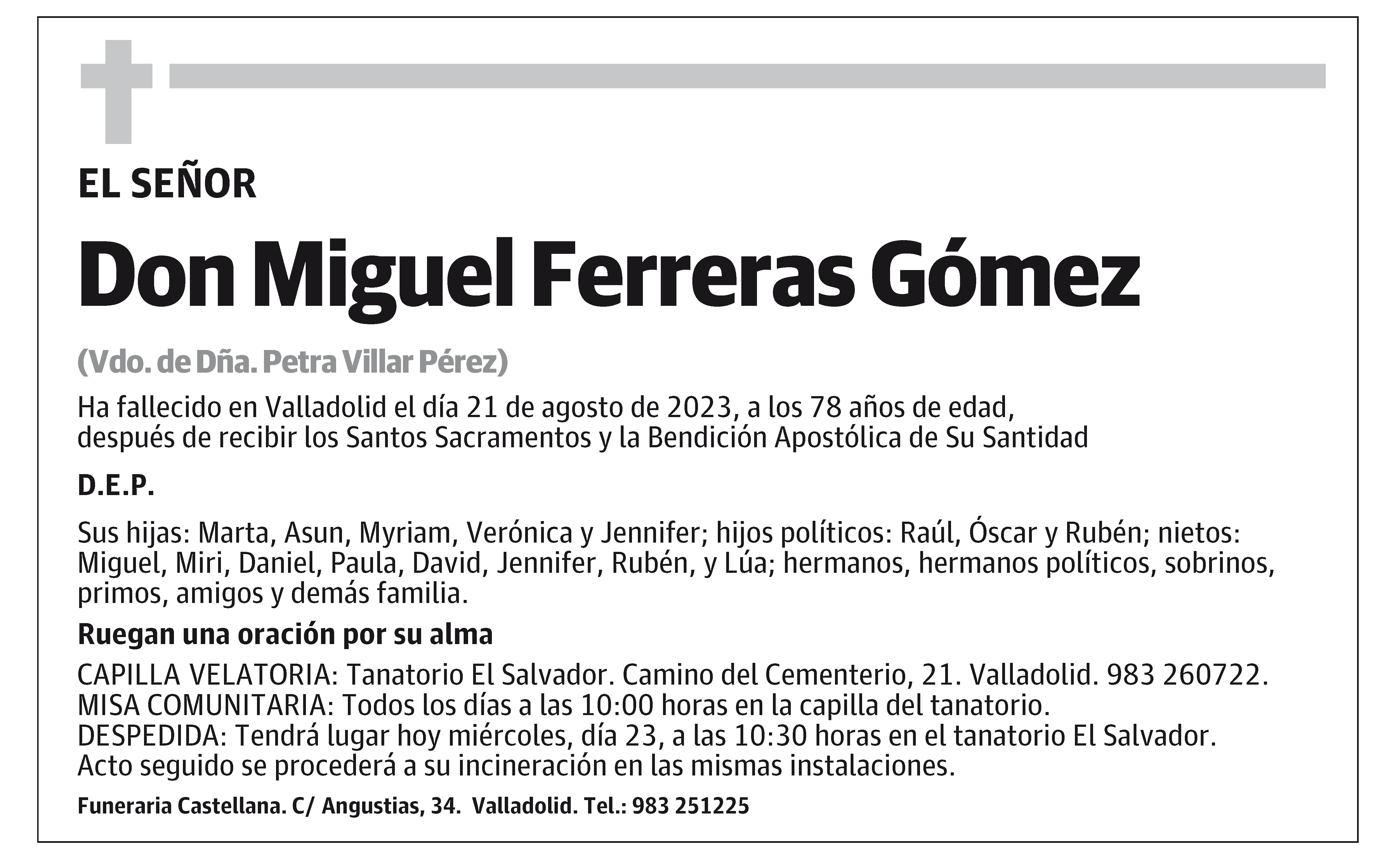 Miguel Ferreras Gómez