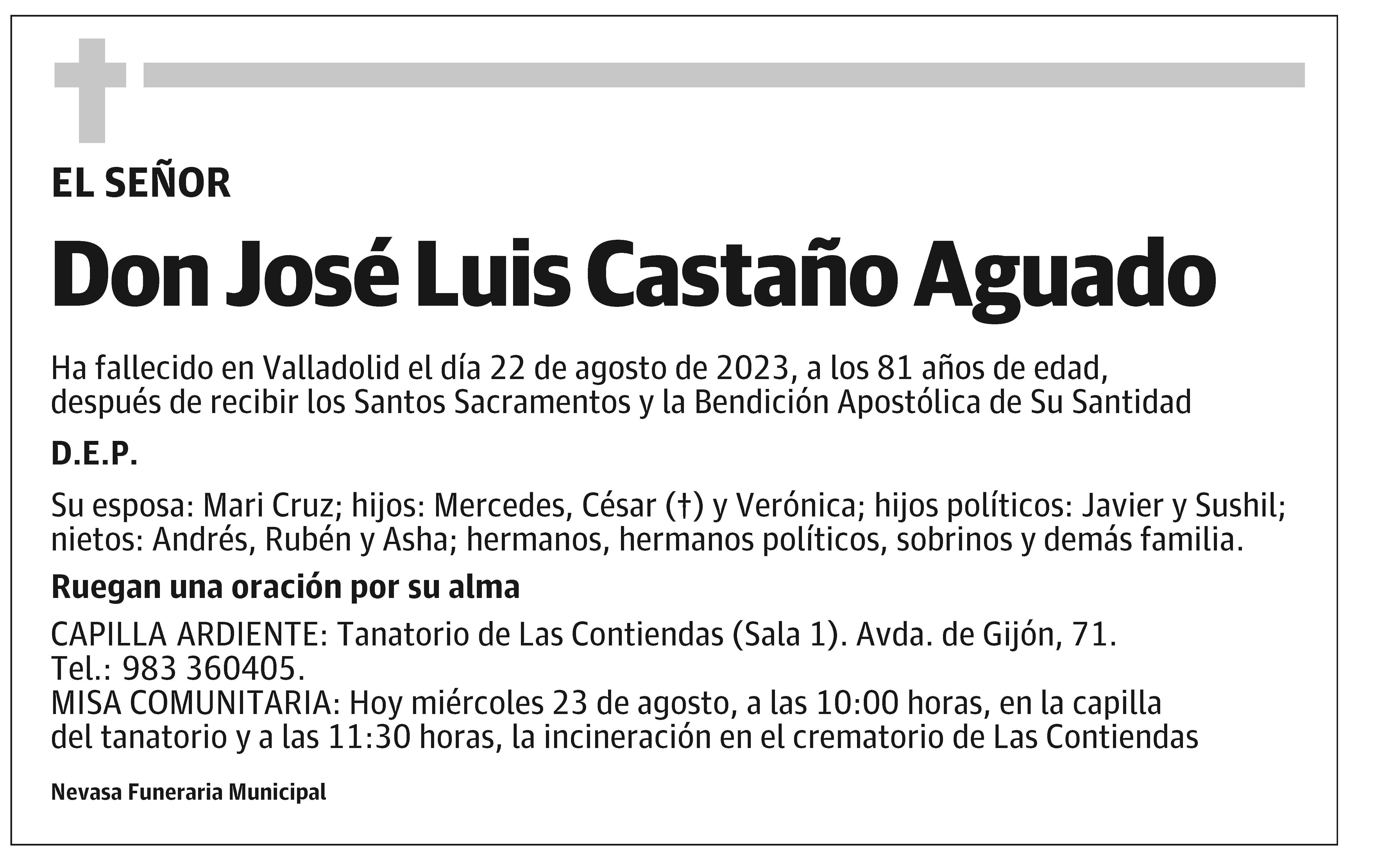 José Luis Castaño Aguado