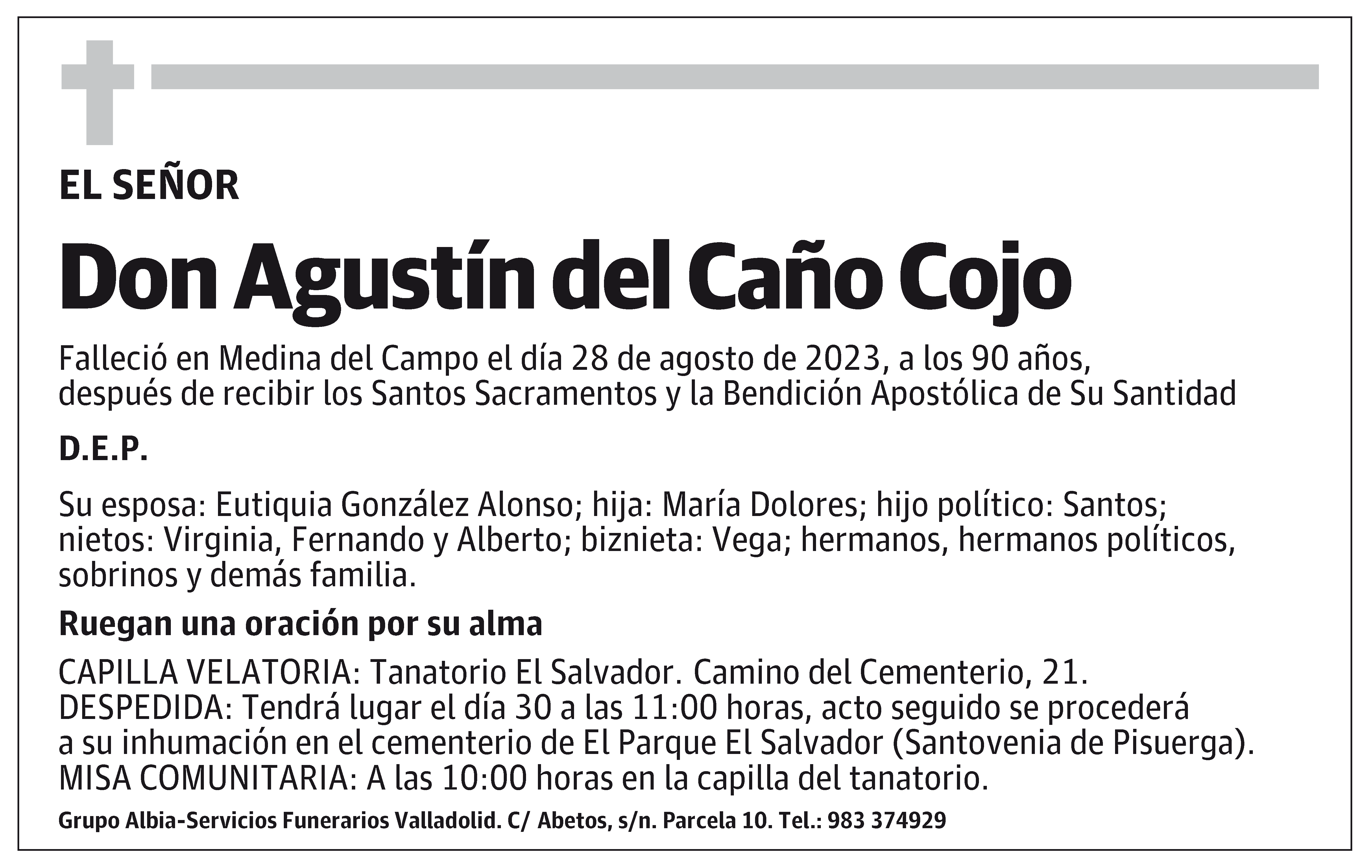 Agustín del Caño Cojo