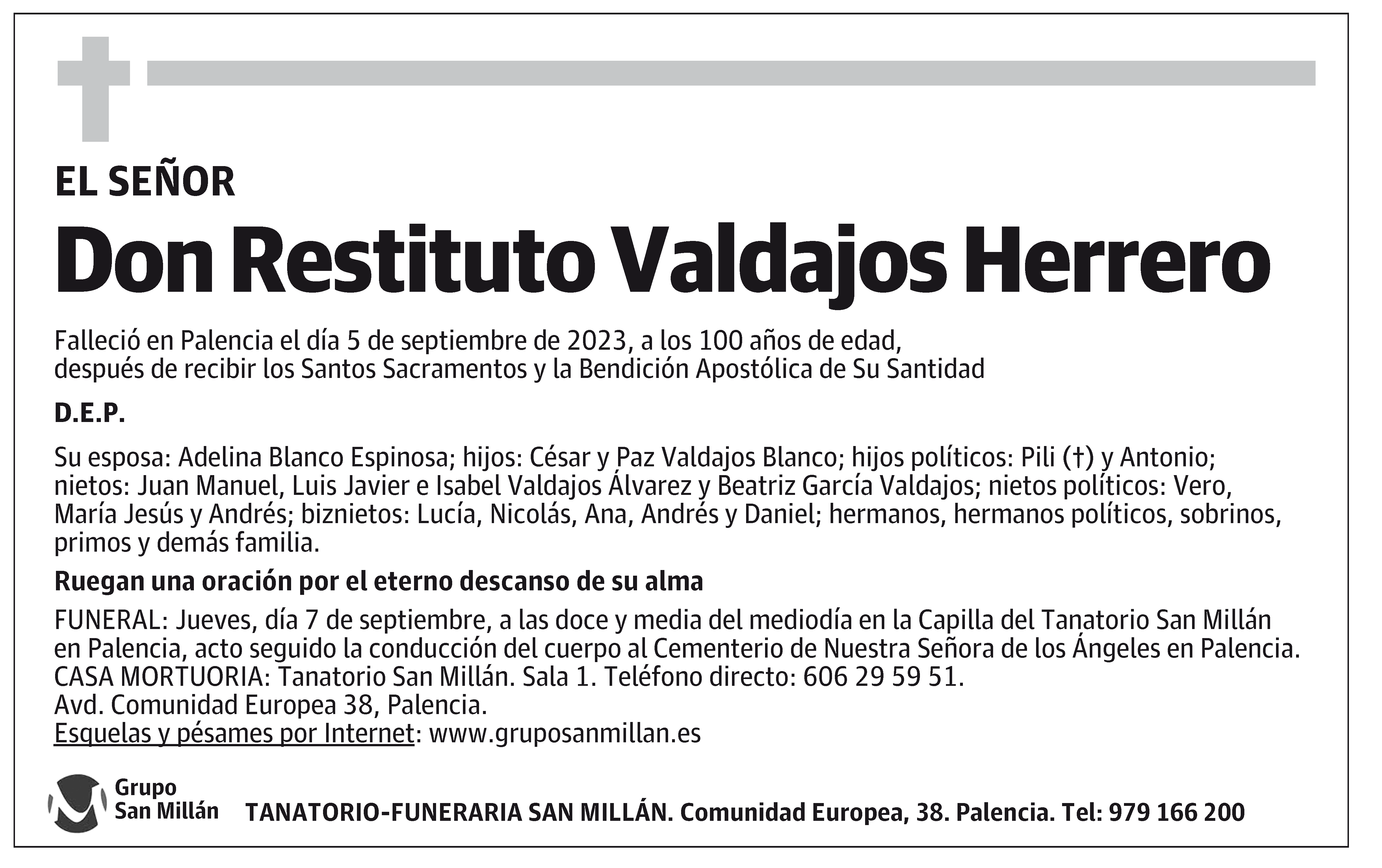 Restituto Valdajos Herrero