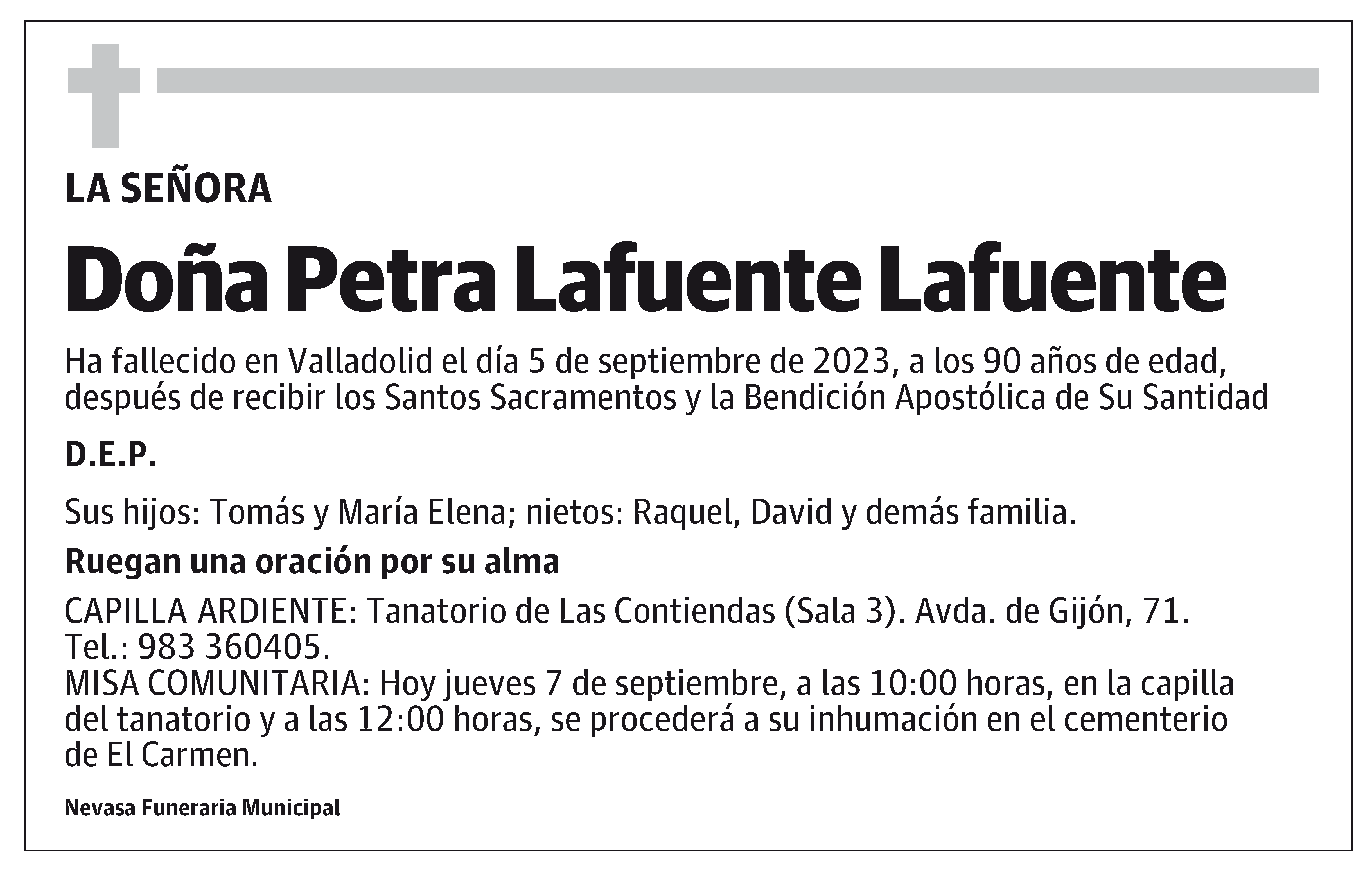 Petra Lafuente Lafuente