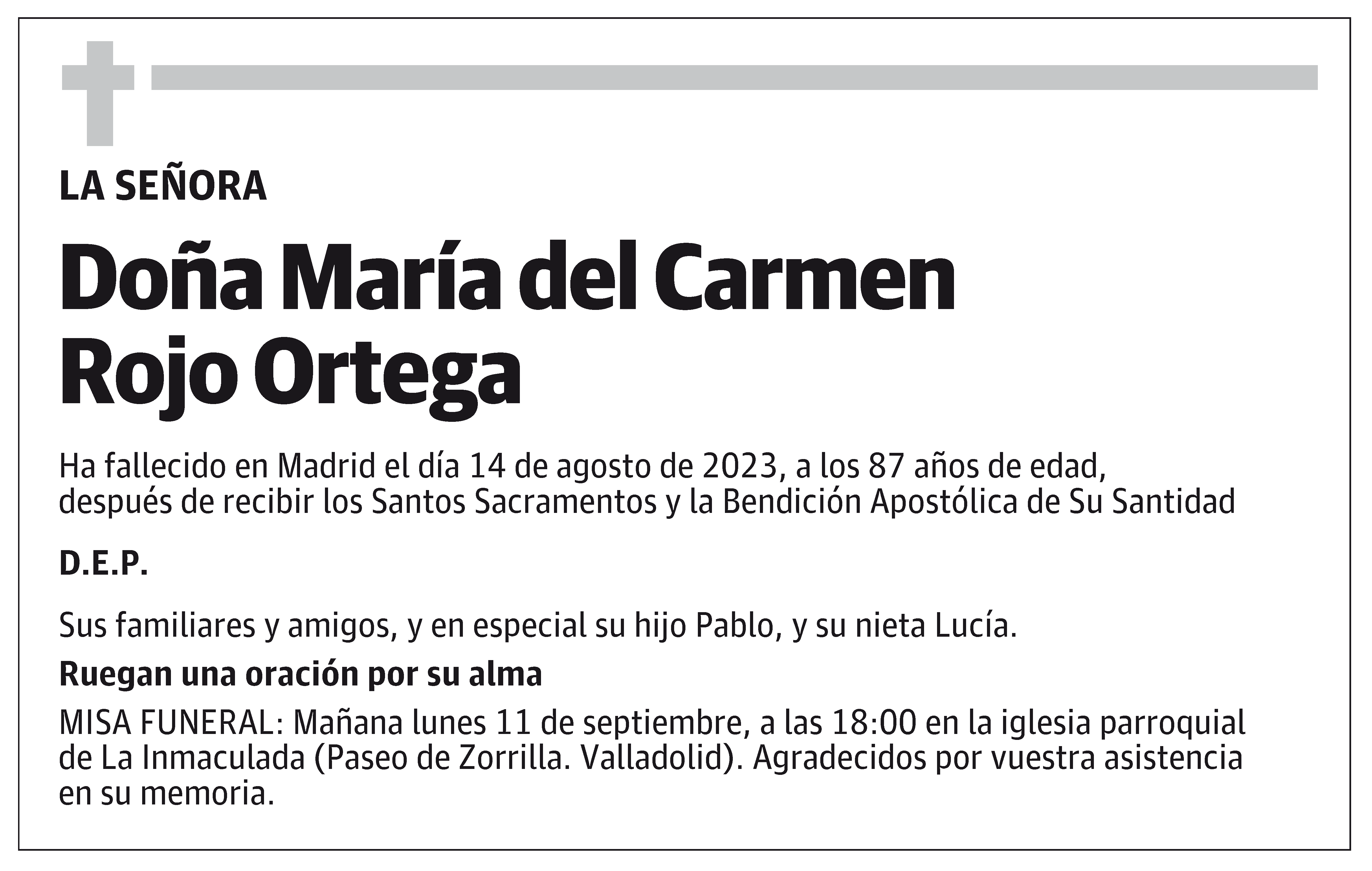 María del Carmen Rojo Ortega