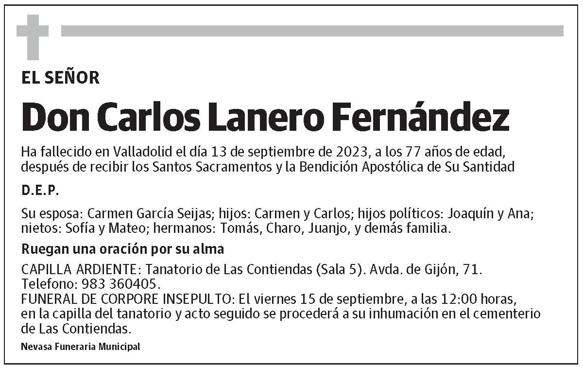 Carlos Lanero Fernández