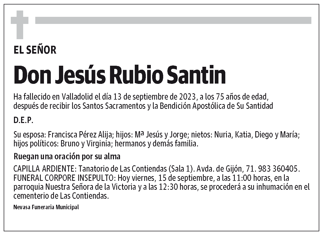 Jesús Rubio Santin