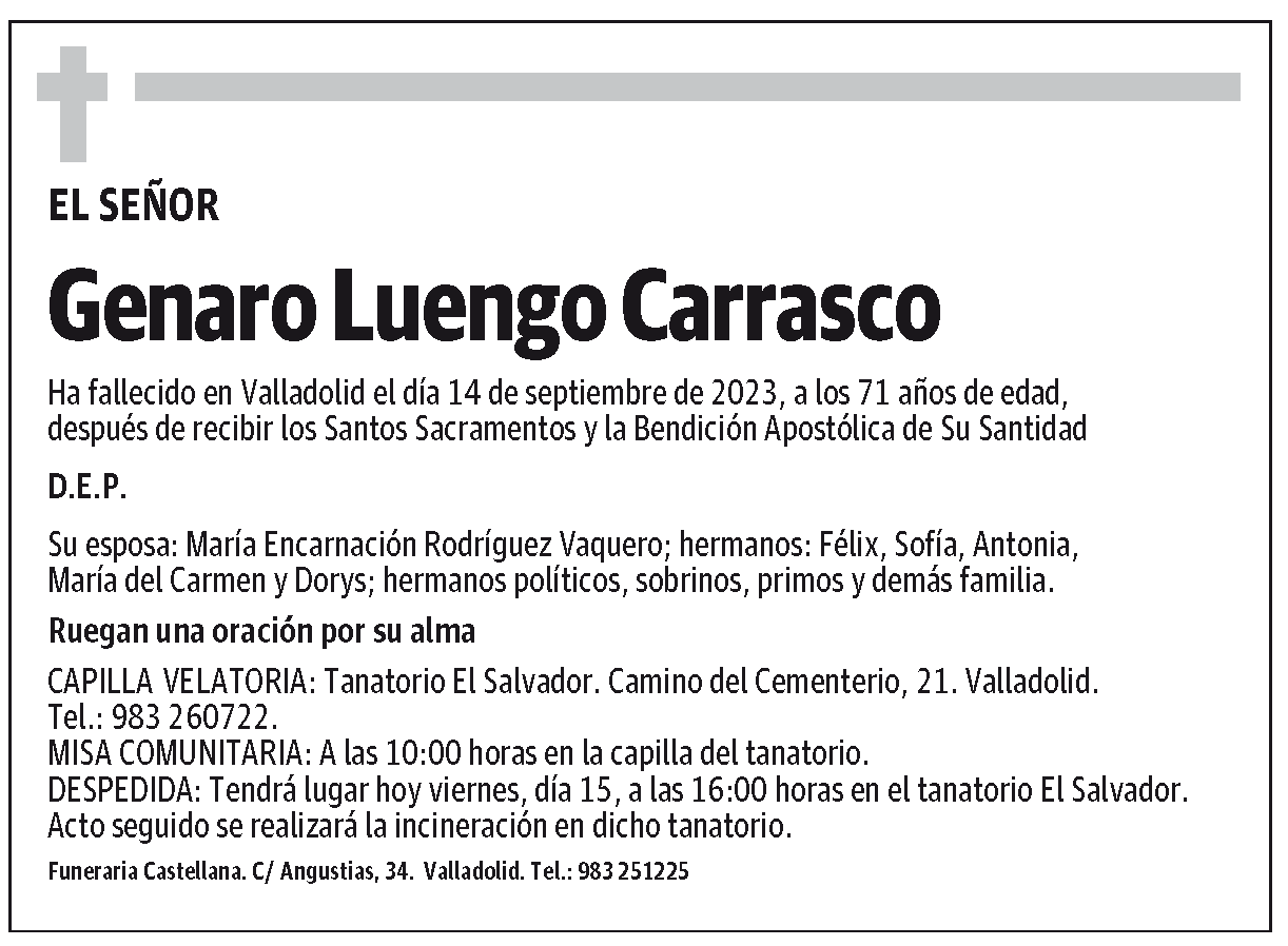 Genaro Luengo Carrasco