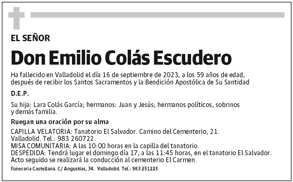 Emilio Colás Escudero
