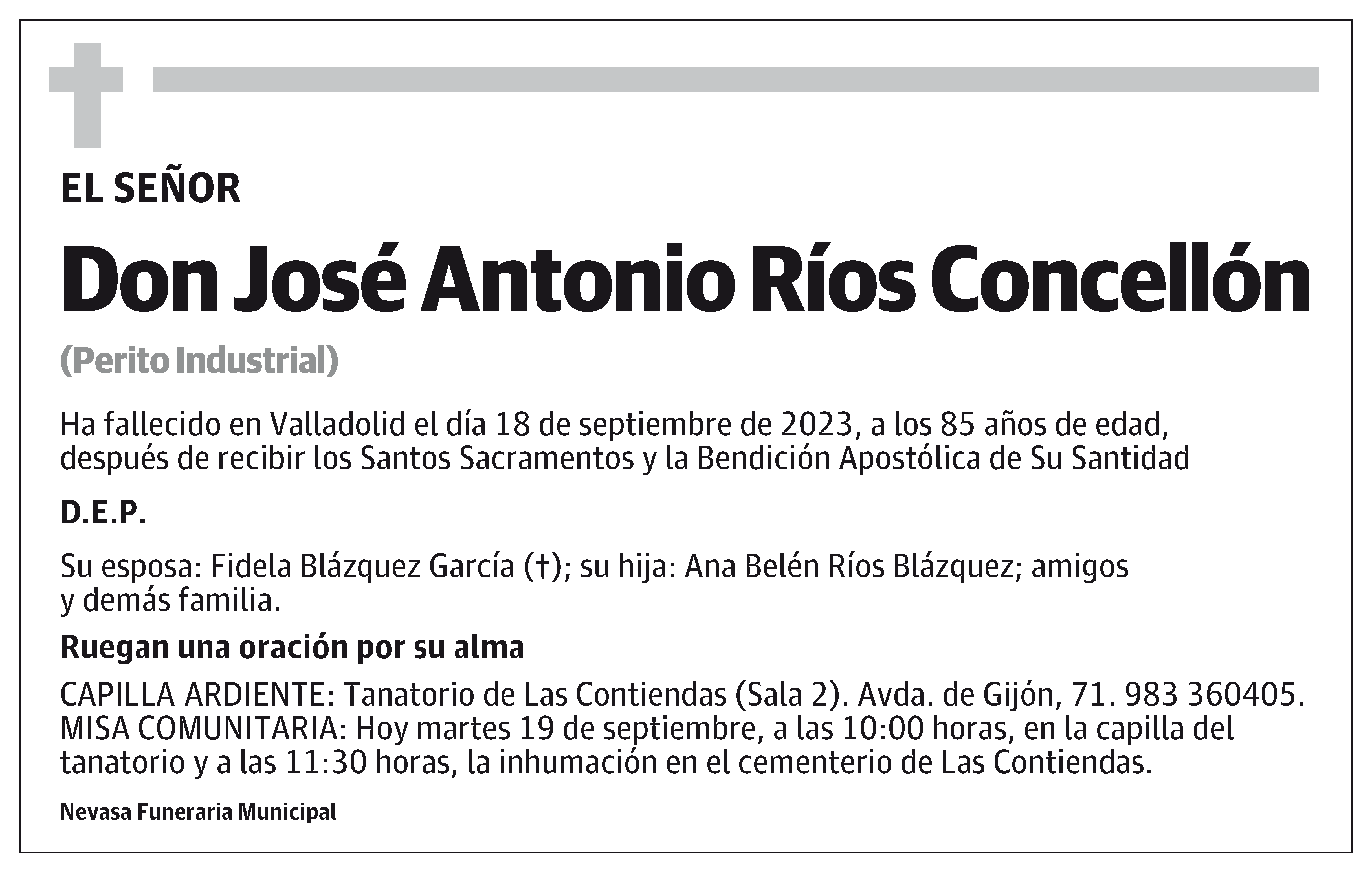 José Antonio Ríos Concellón