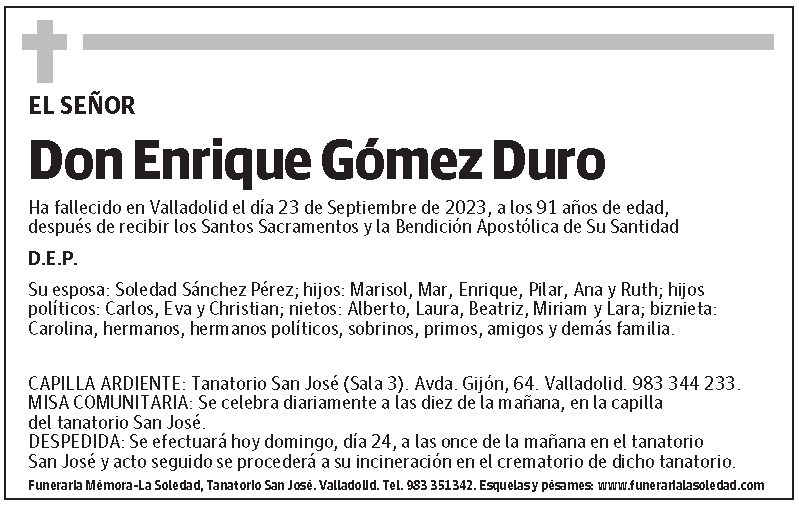 Enrique Gómez Duro
