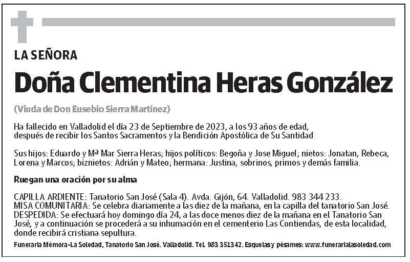 Clementina Heras González
