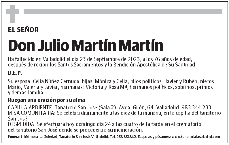Julio Martín Martín