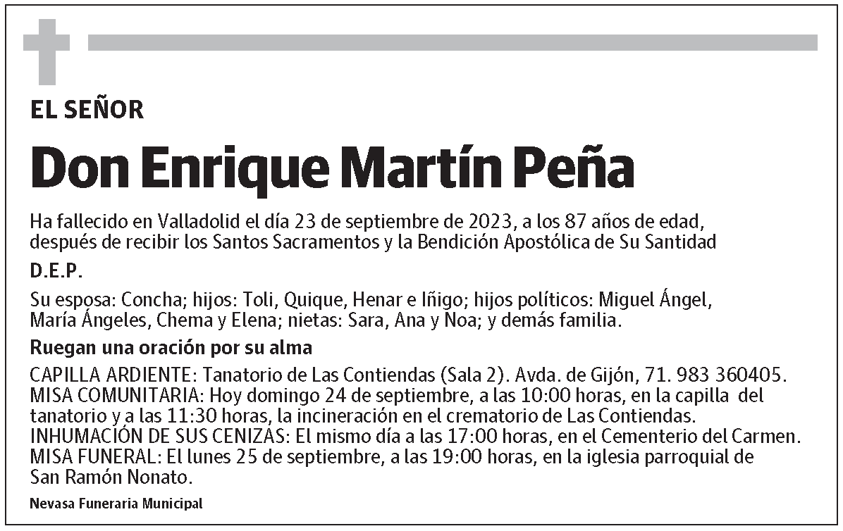 Enrique Martín Peña