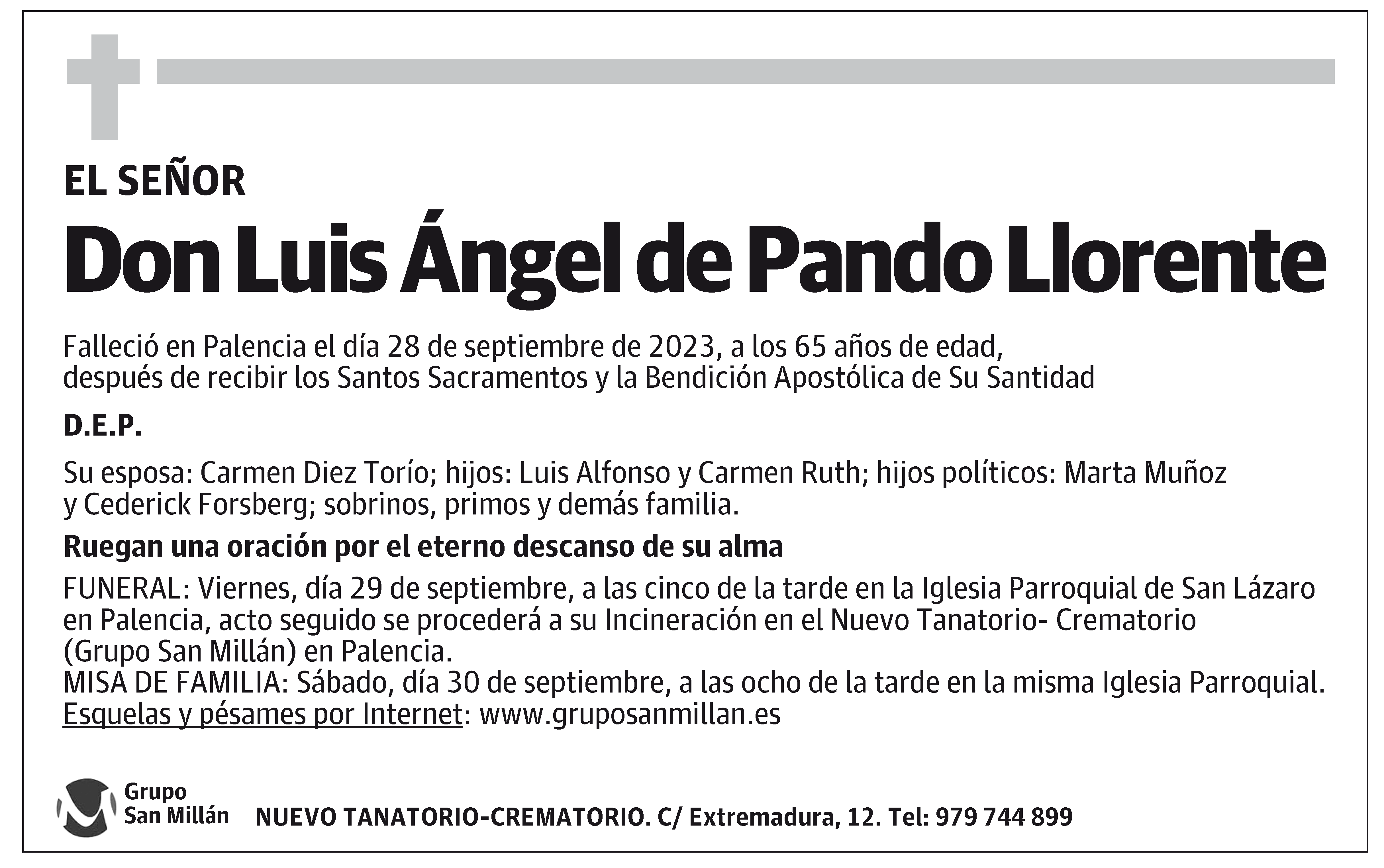 Luis Ángel de Pando Llorente