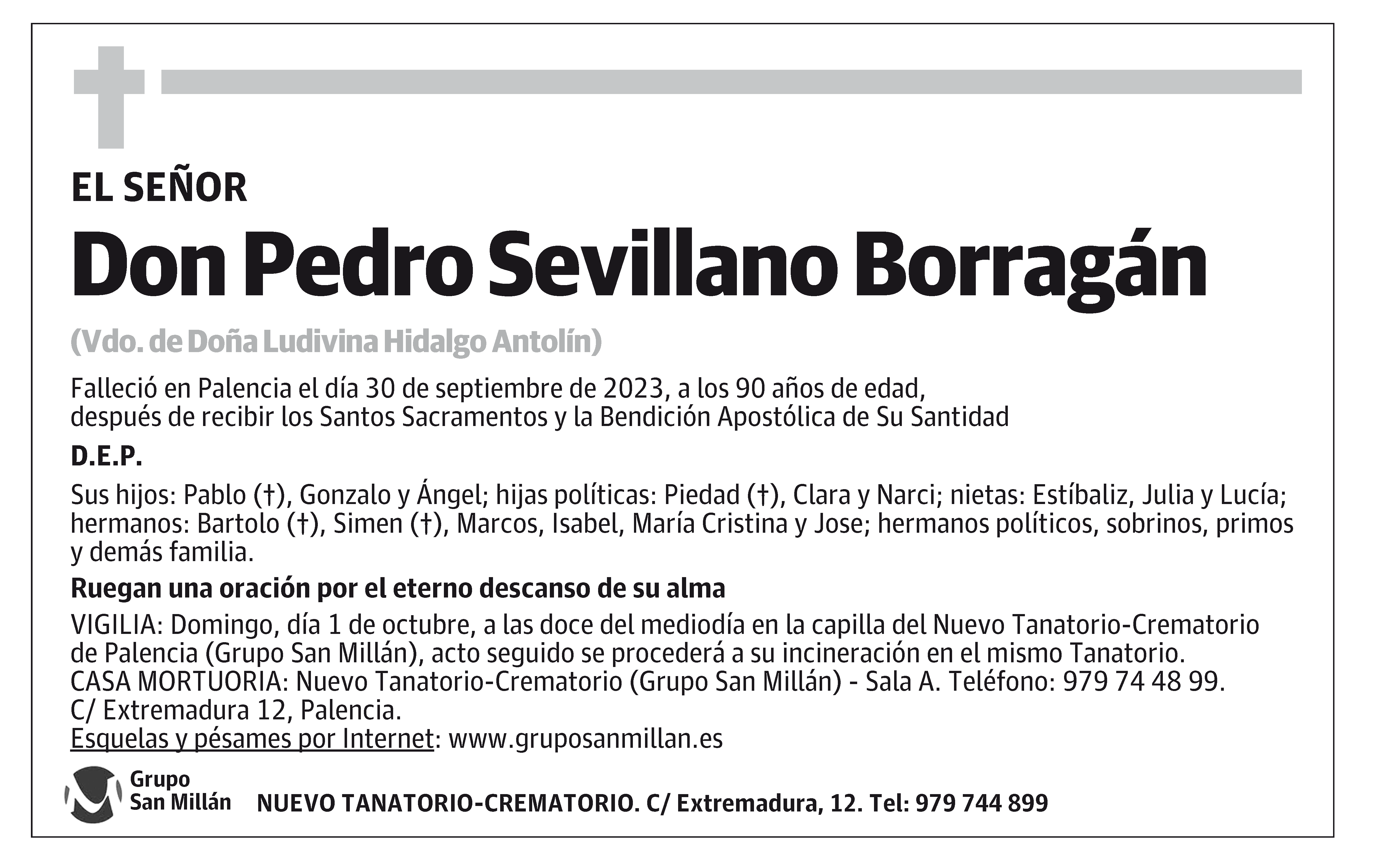 Pedro Sevillano Borragán