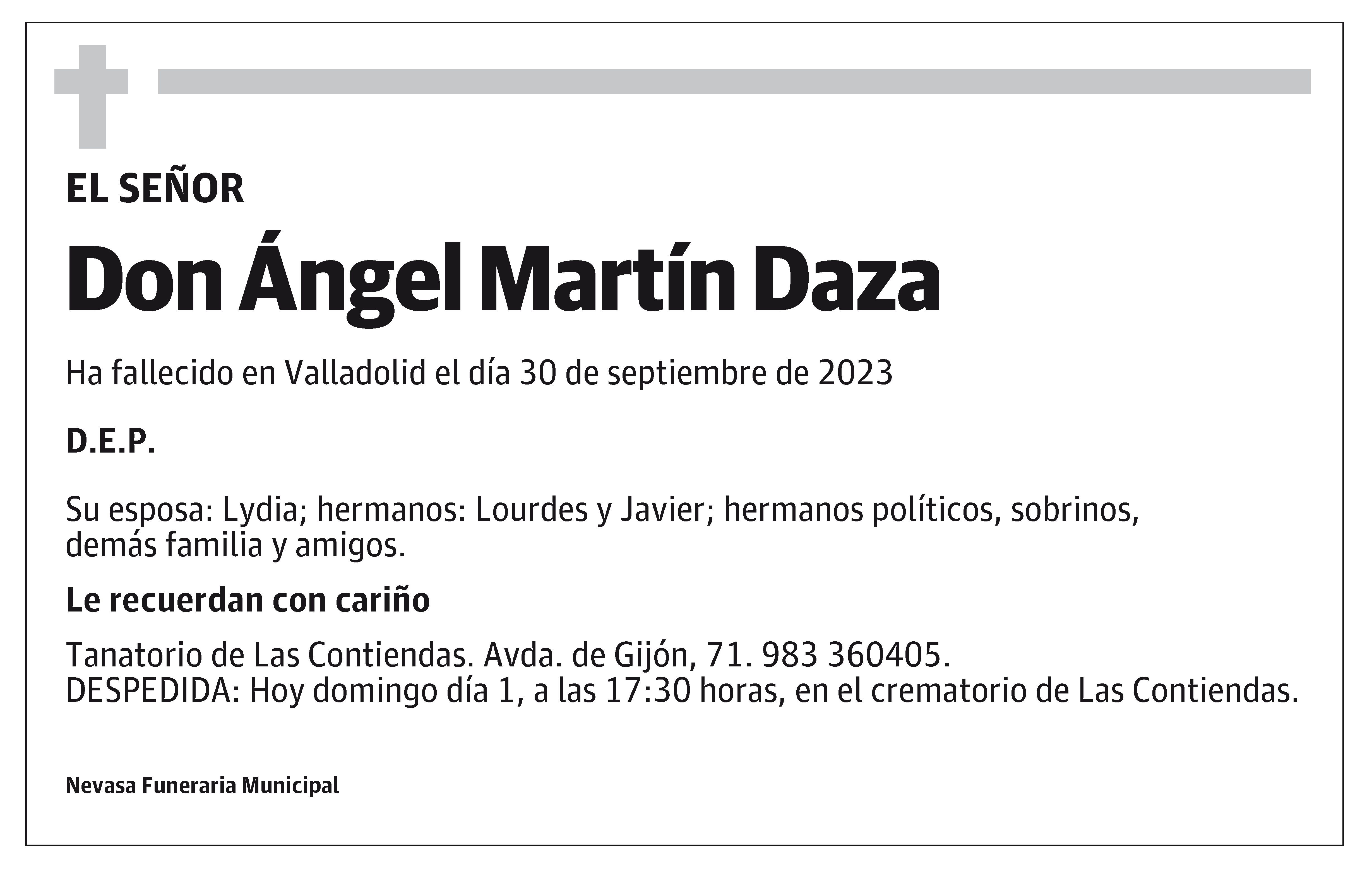 Ángel Martín Daza
