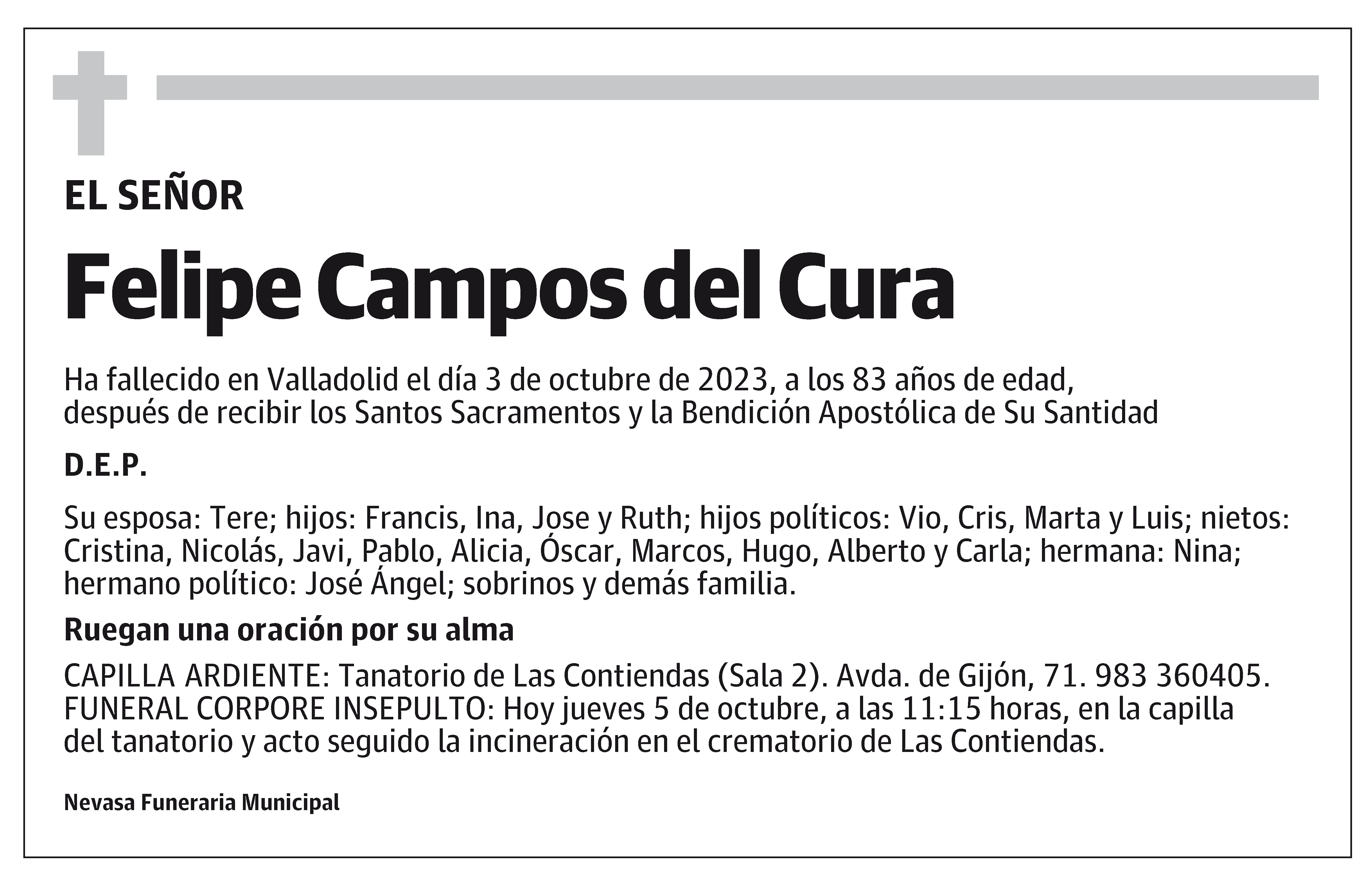 Felipe Campos del Cura