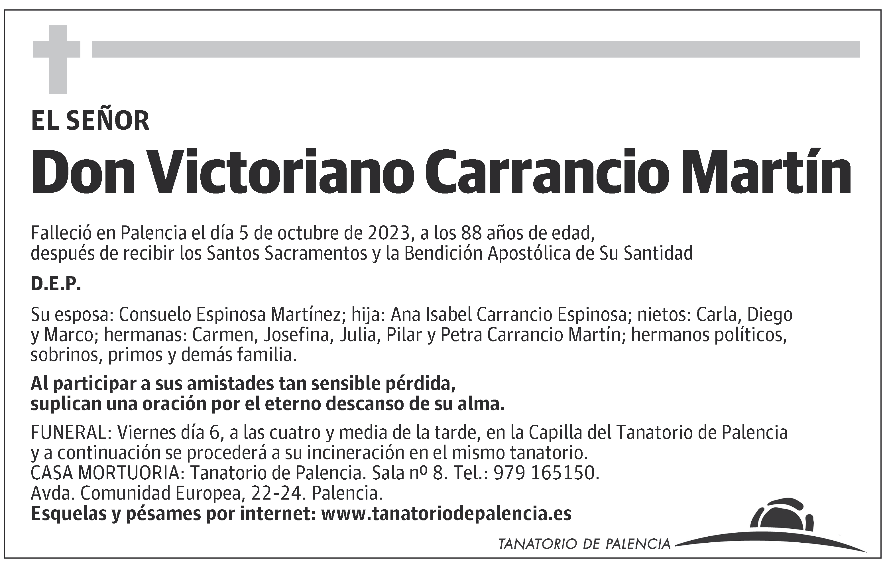 Victoriano Carrancio Martín