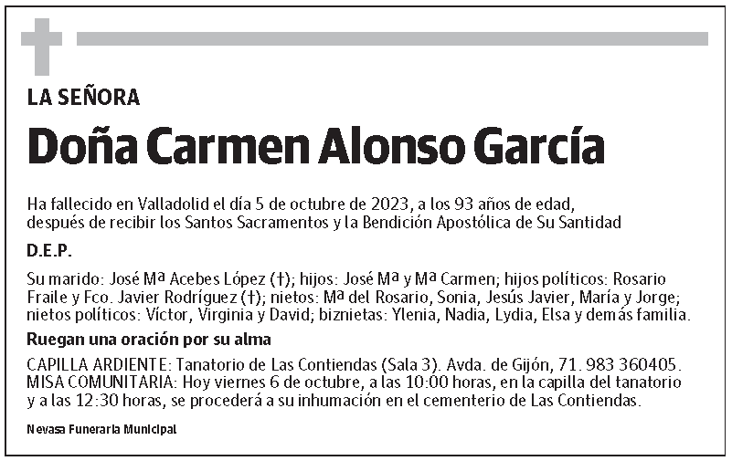 Carmen Alonso García