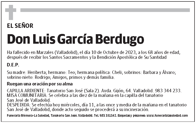 Luis García Berdugo