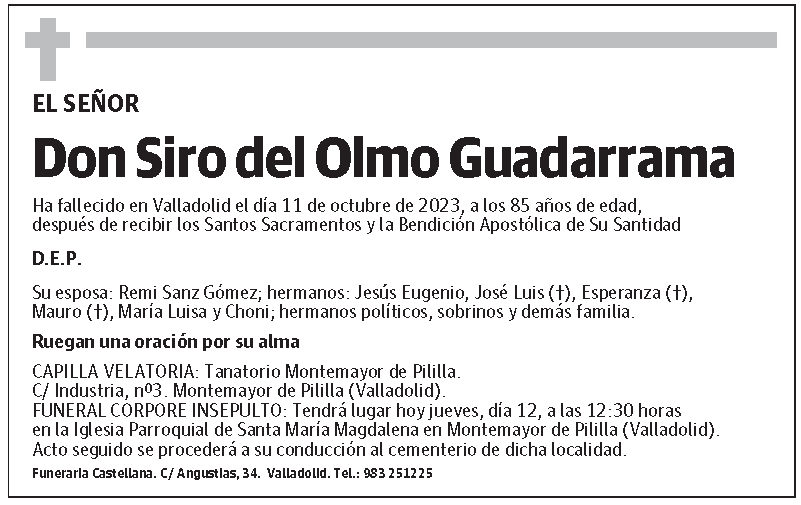 Siro del Olmo Guadarrama