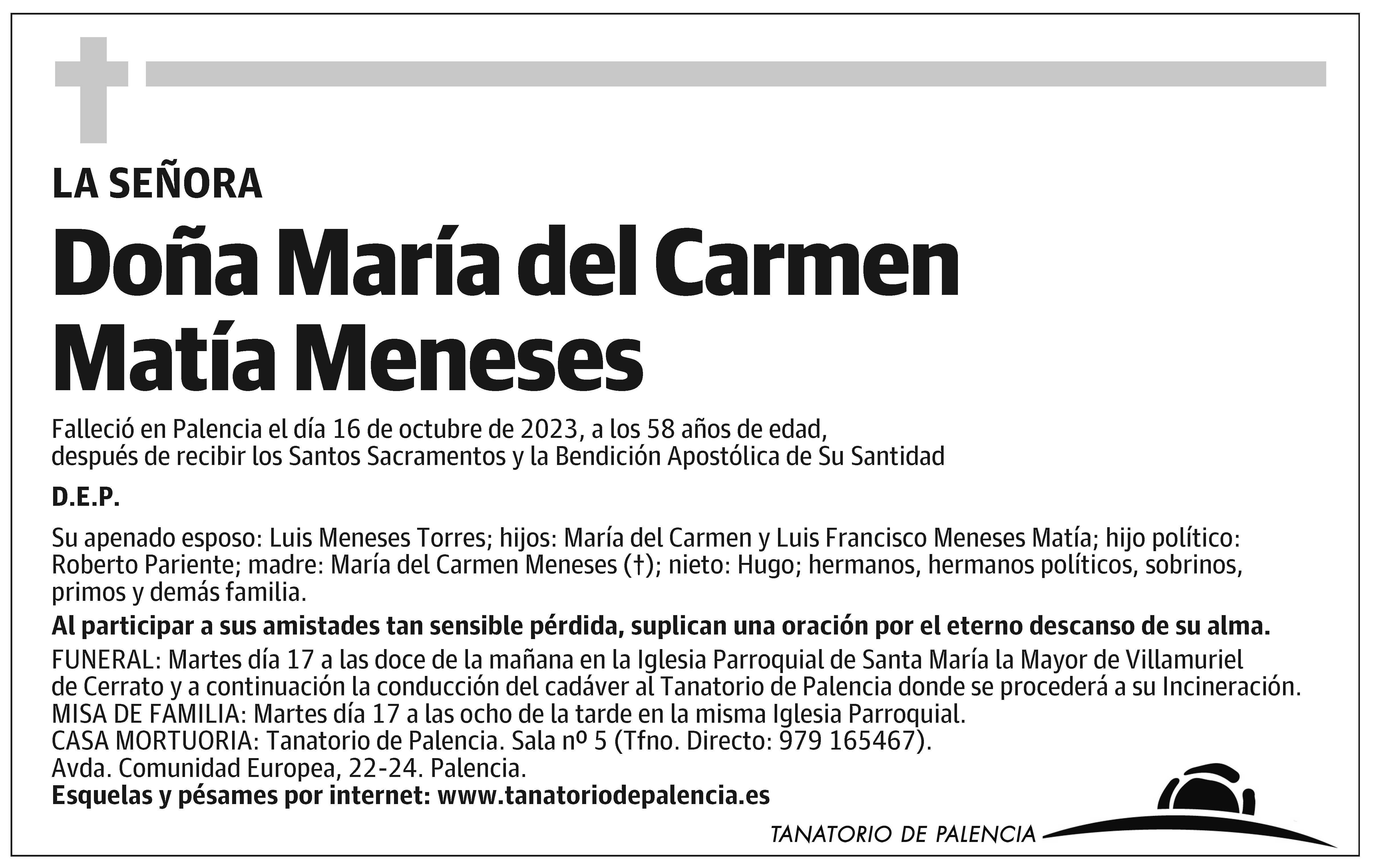 María del Carmen Matía Meneses
