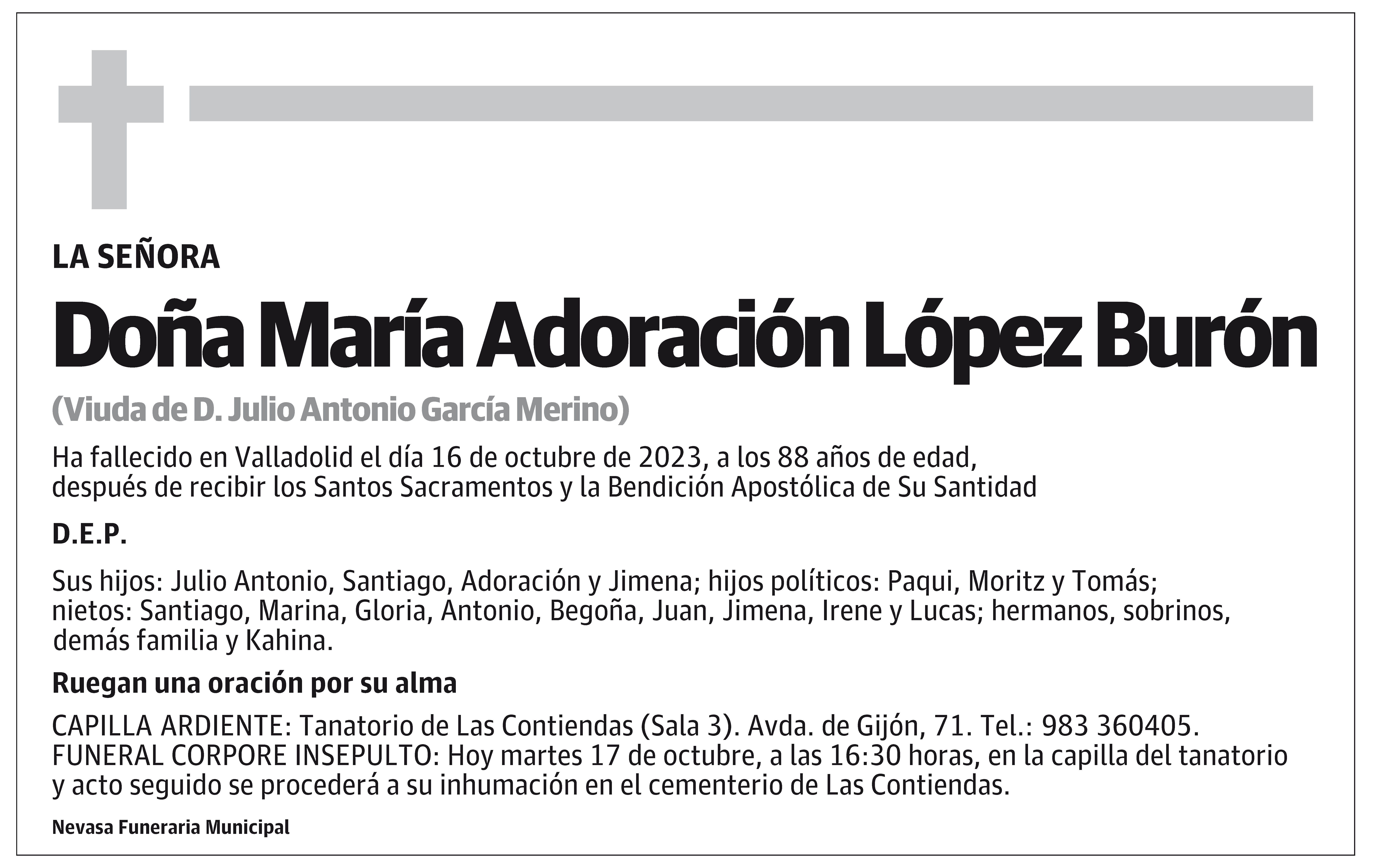 María Adoración López Burón