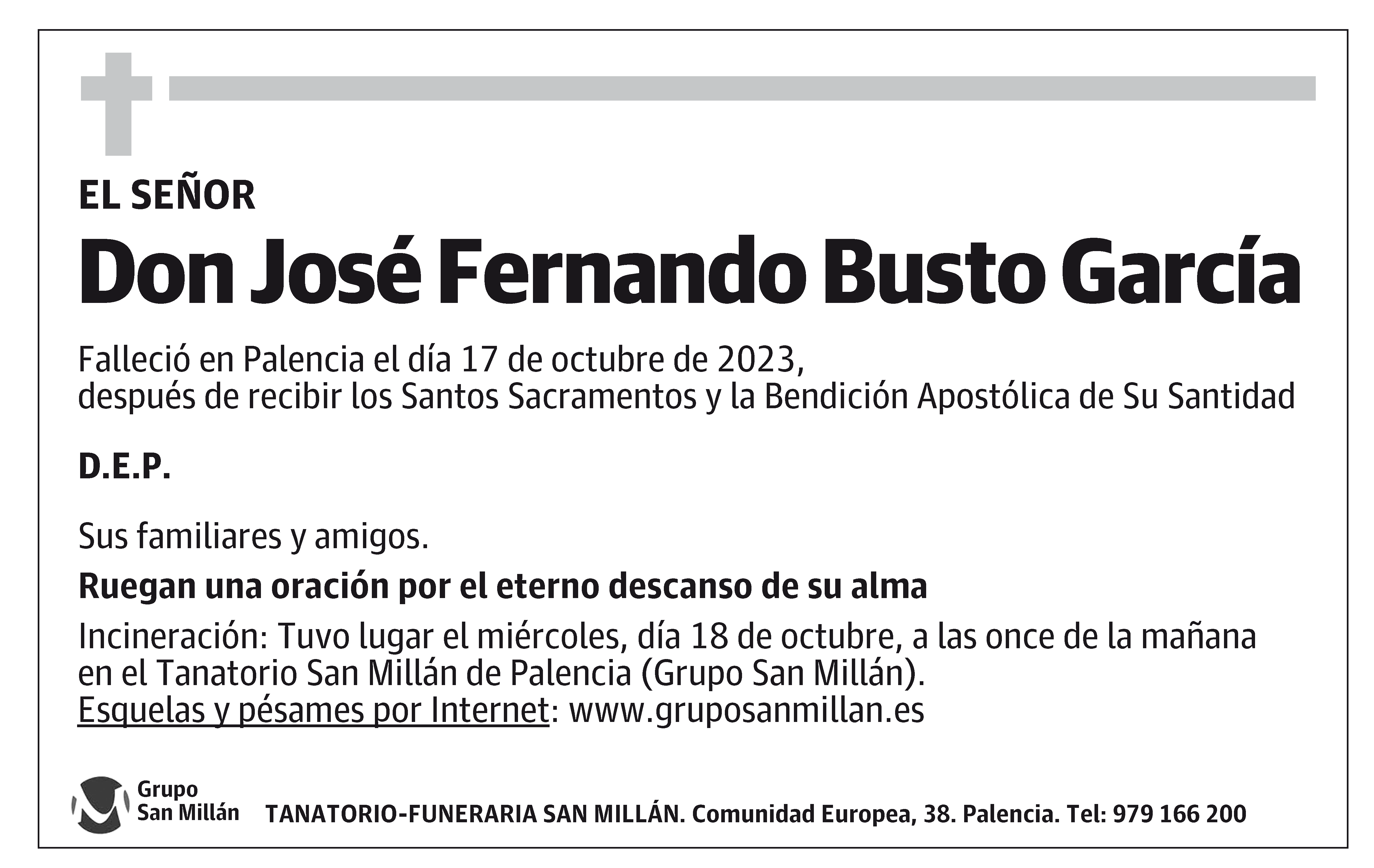 José Fernando Busto García