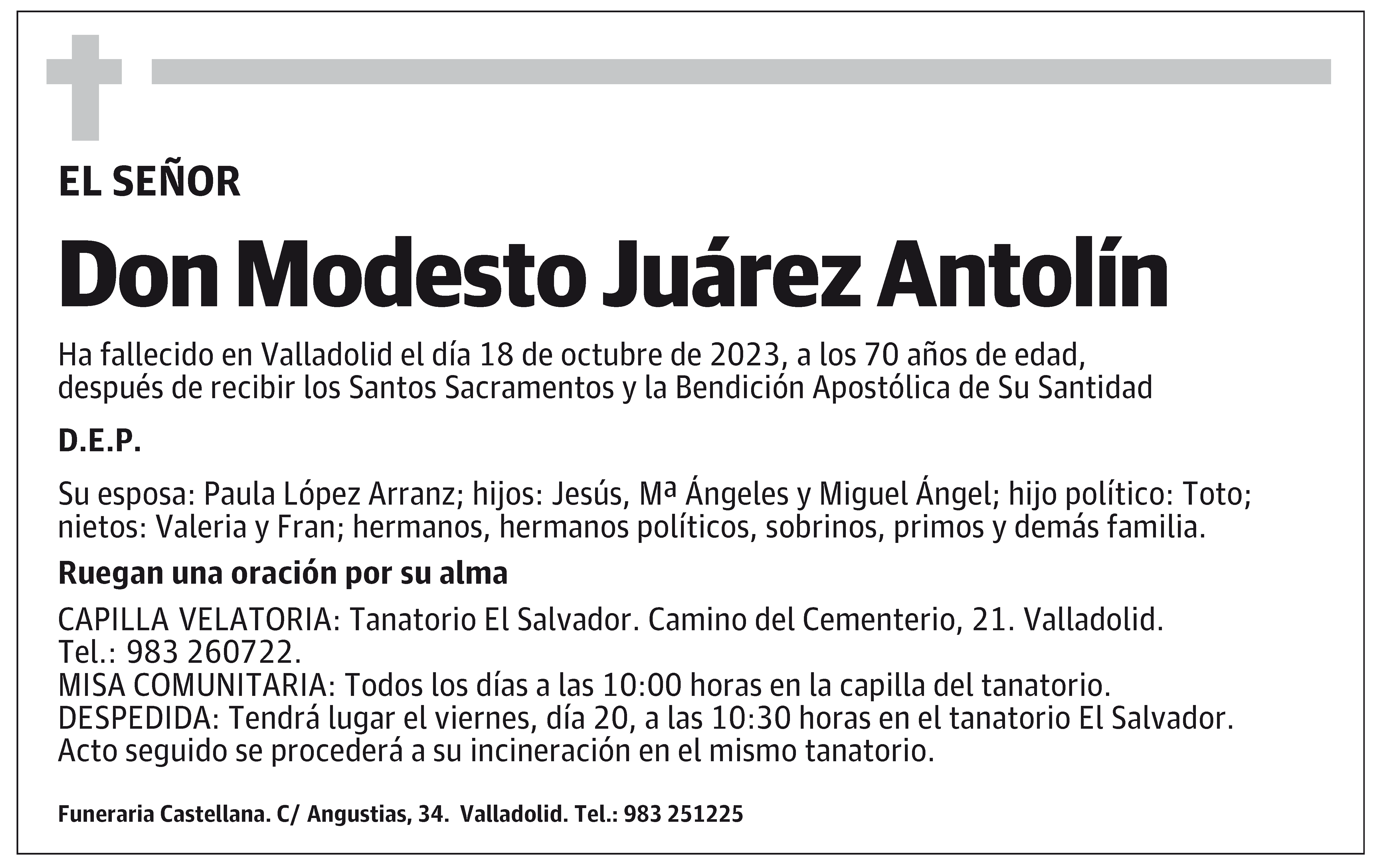 Modesto Juárez Antolín