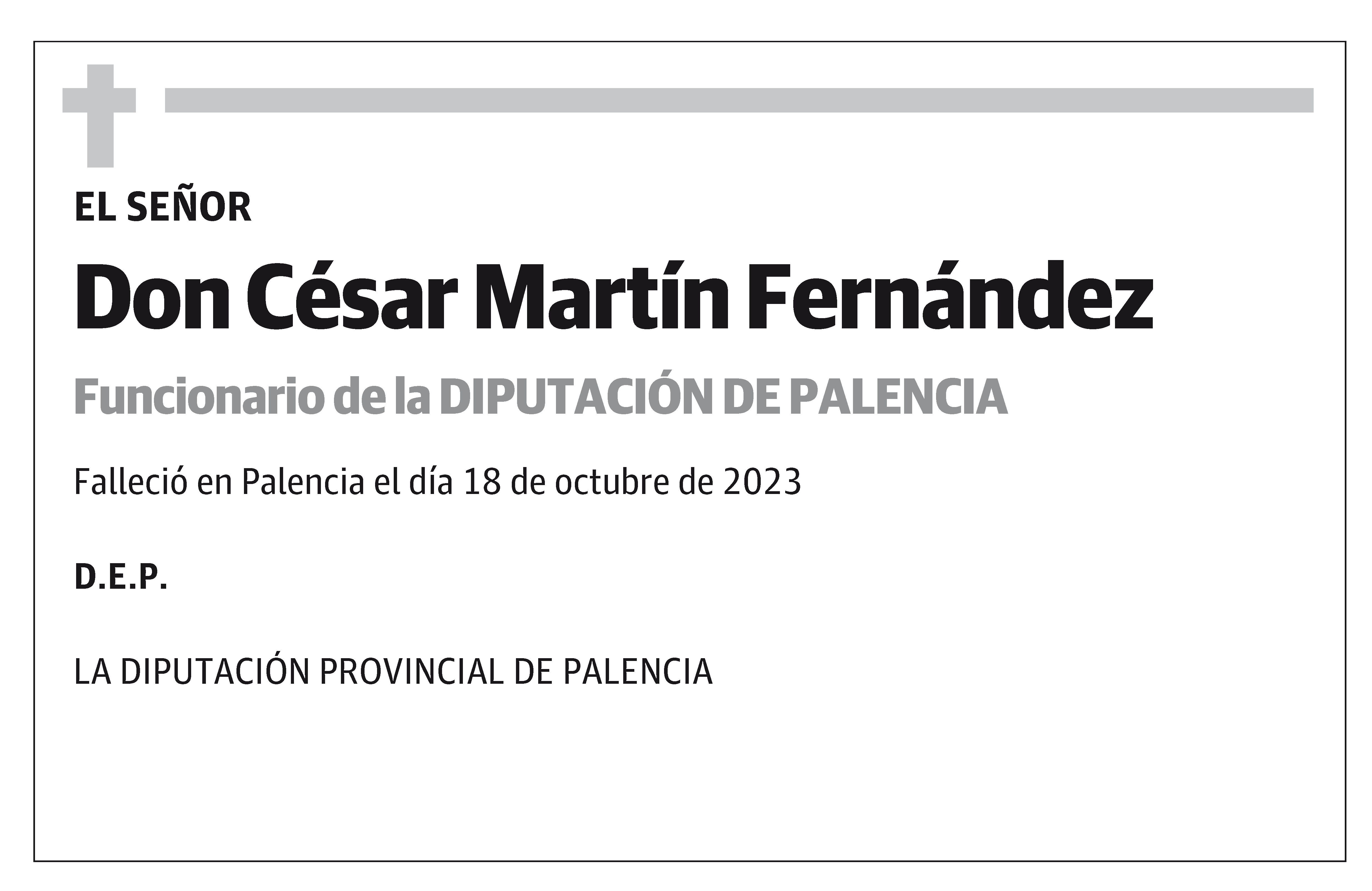César Martín Fernández
