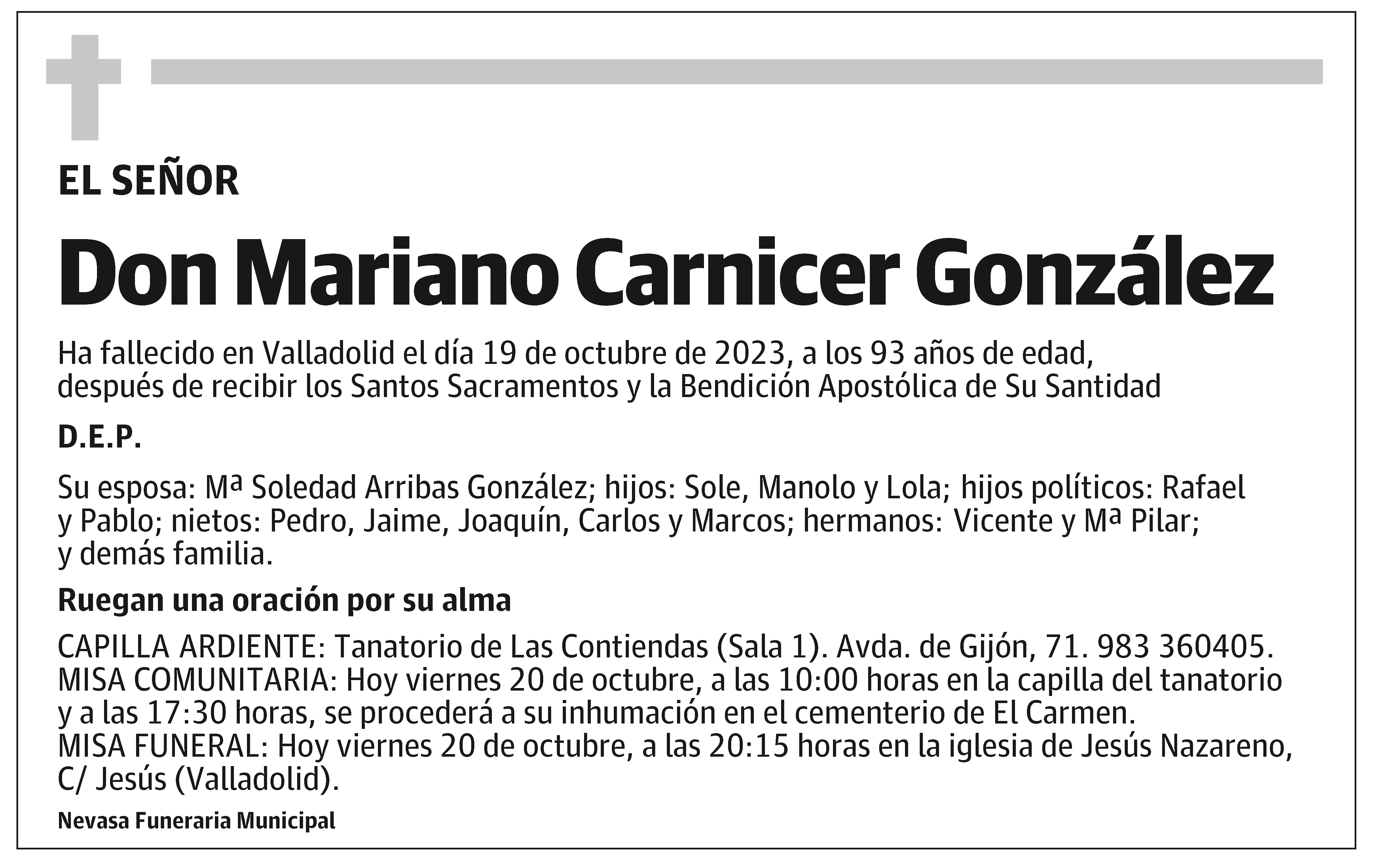 Mariano Carnicer González