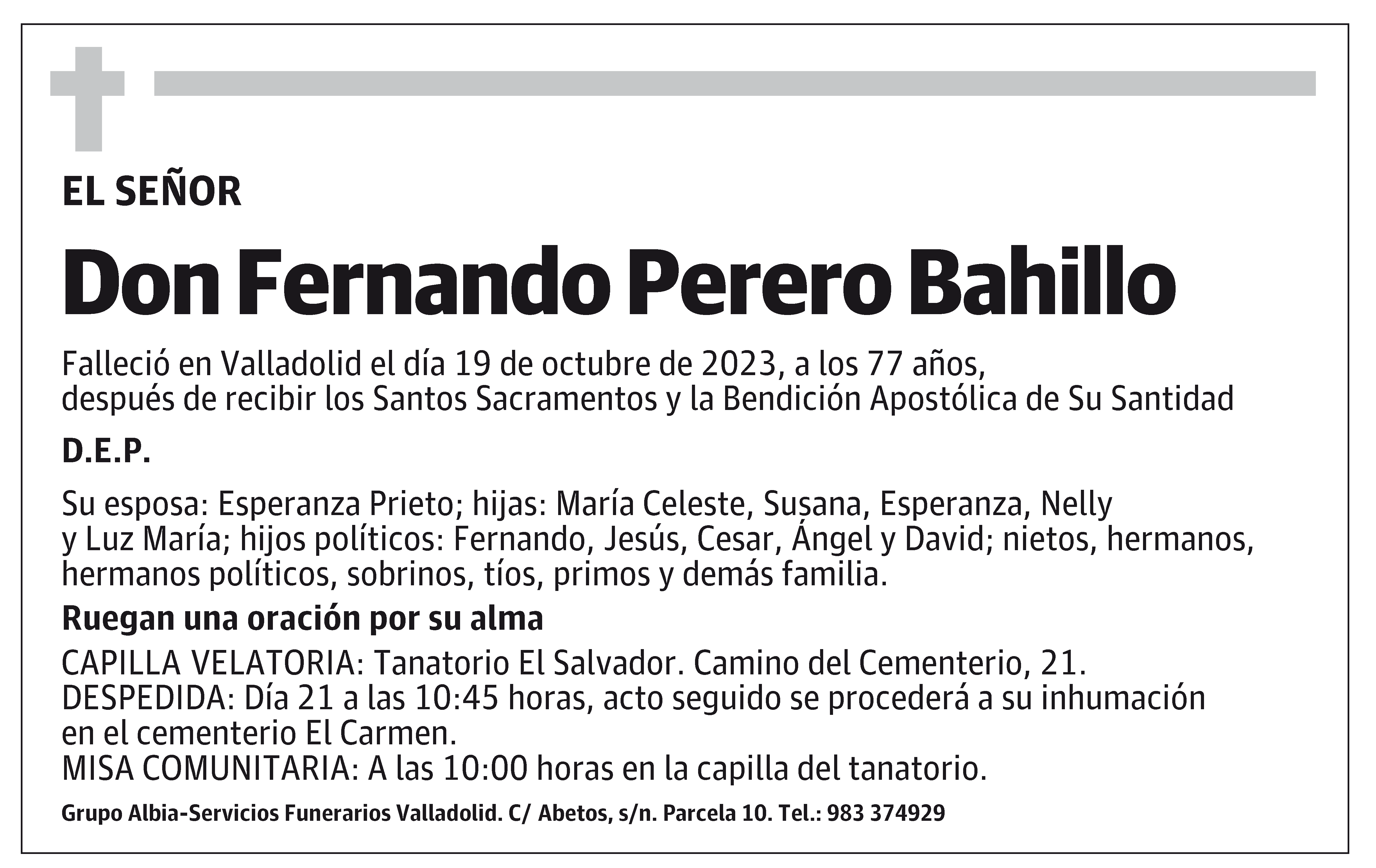 Fernando Perero Bahillo