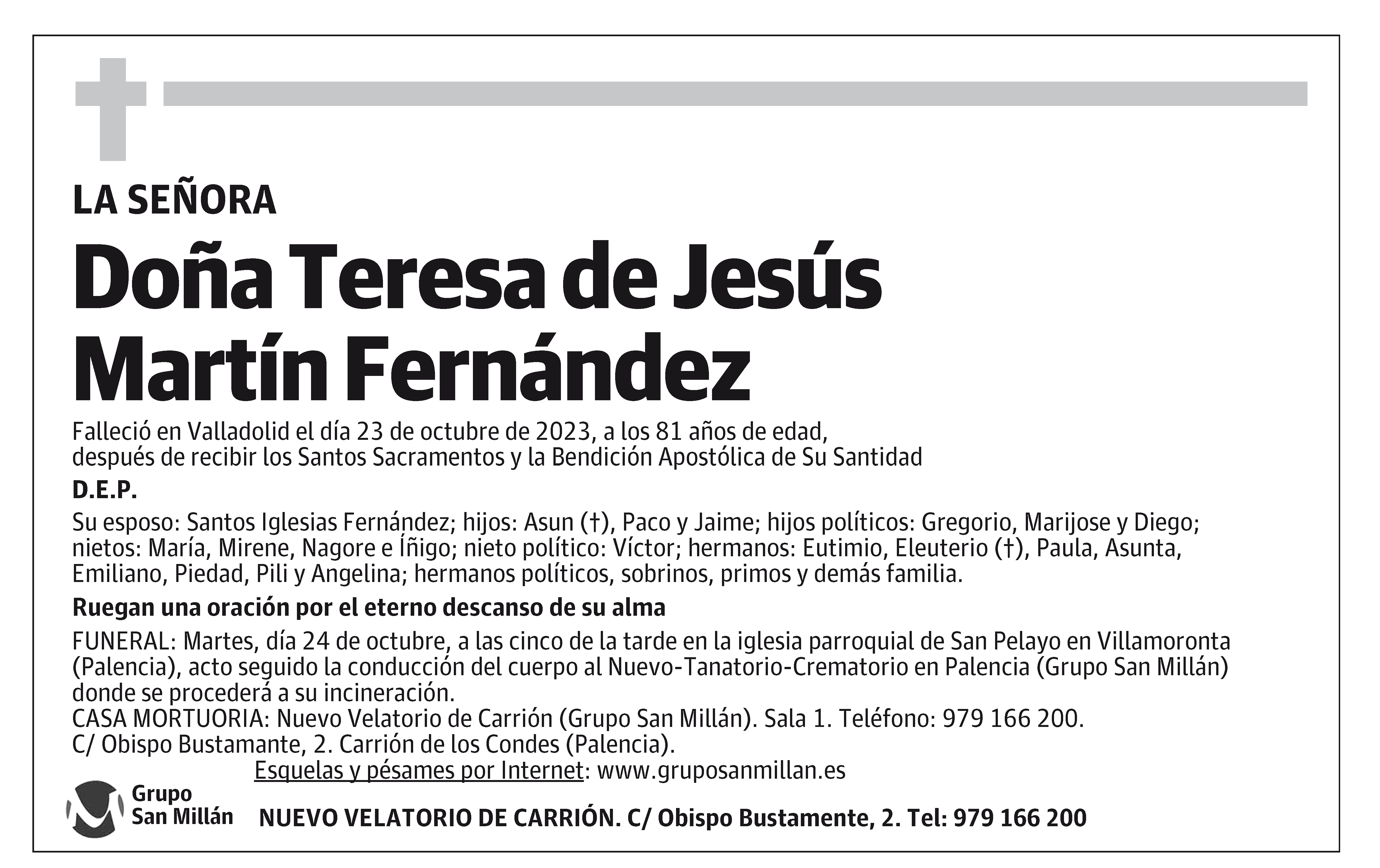 Teresa de Jesús Martín Fernández
