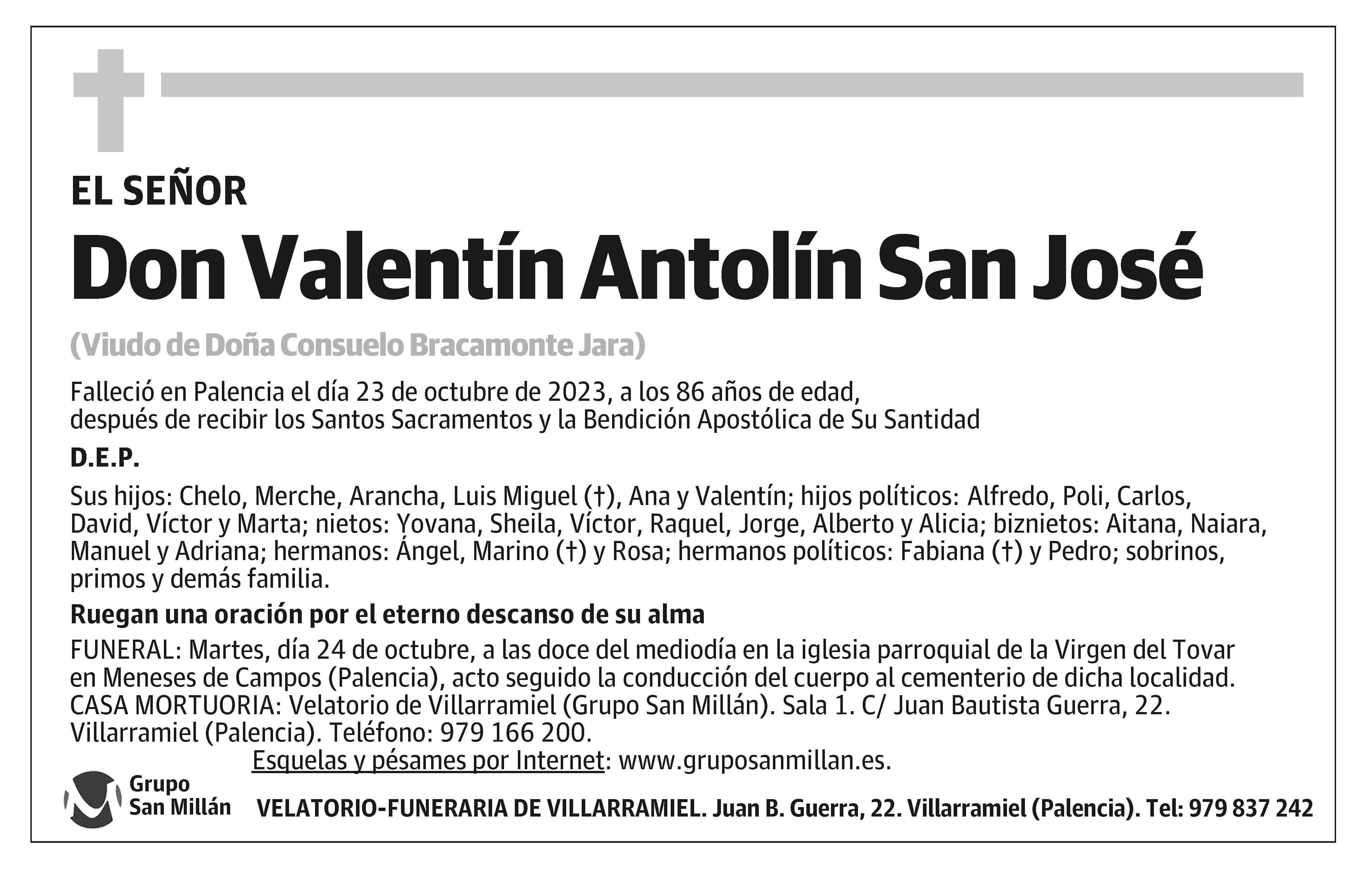 Valentín Antolín San José