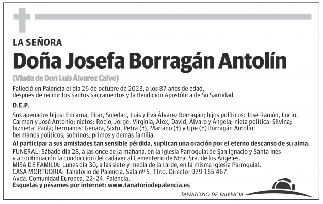 Josefa Borragán Antolín