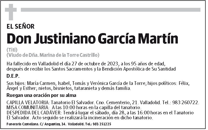 Justiniano García Martín