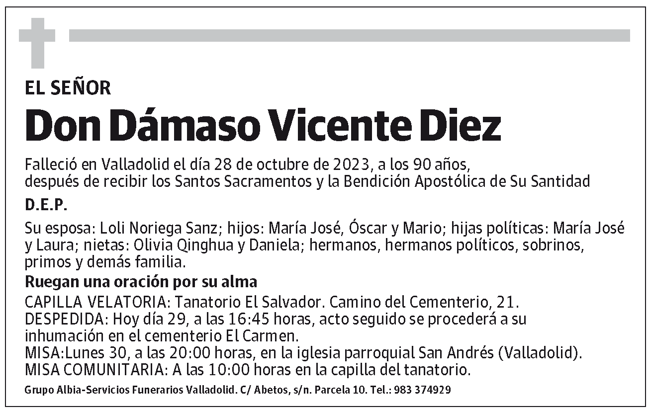 Dámaso Vicente Diez