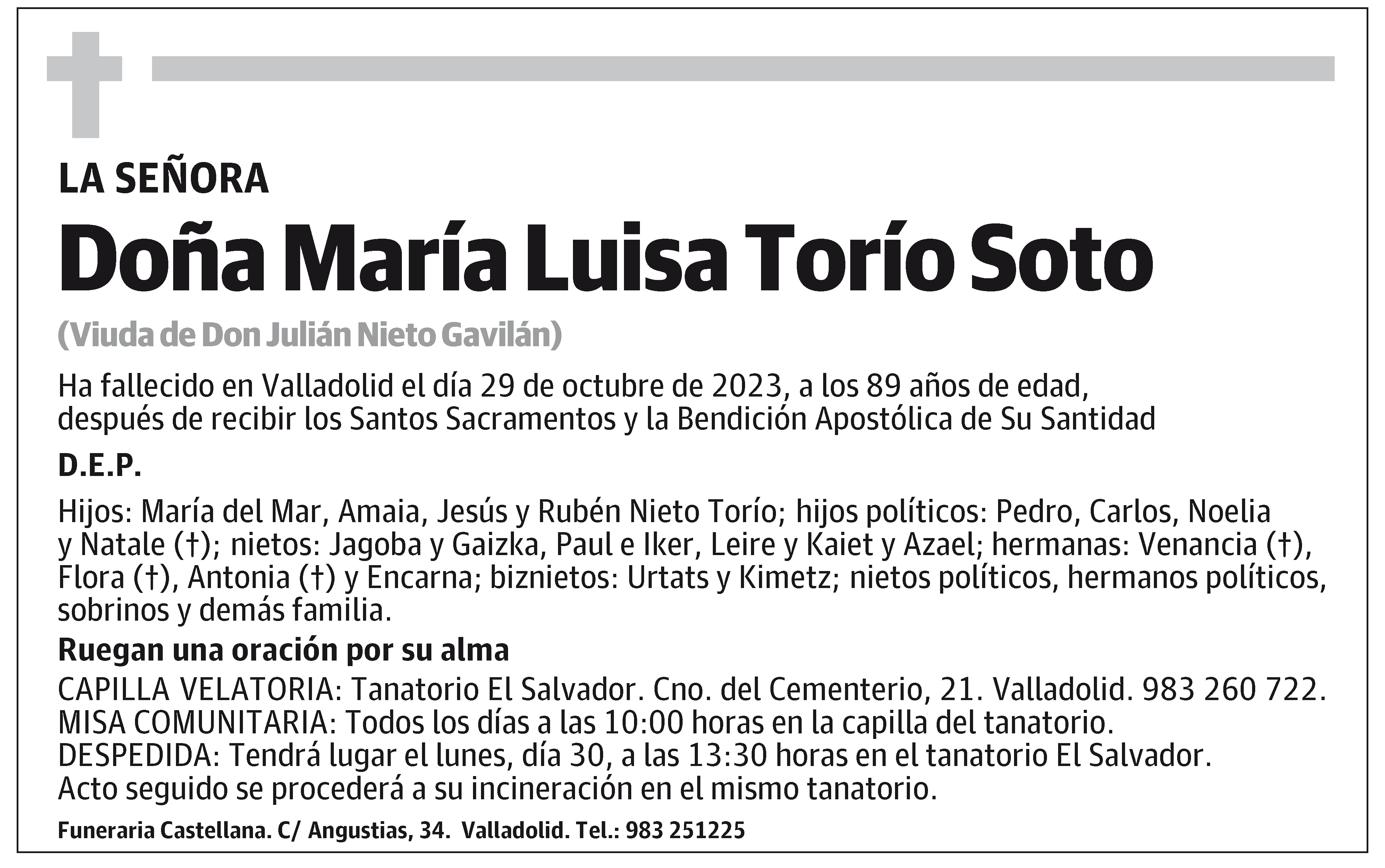 María Luisa Torío Soto