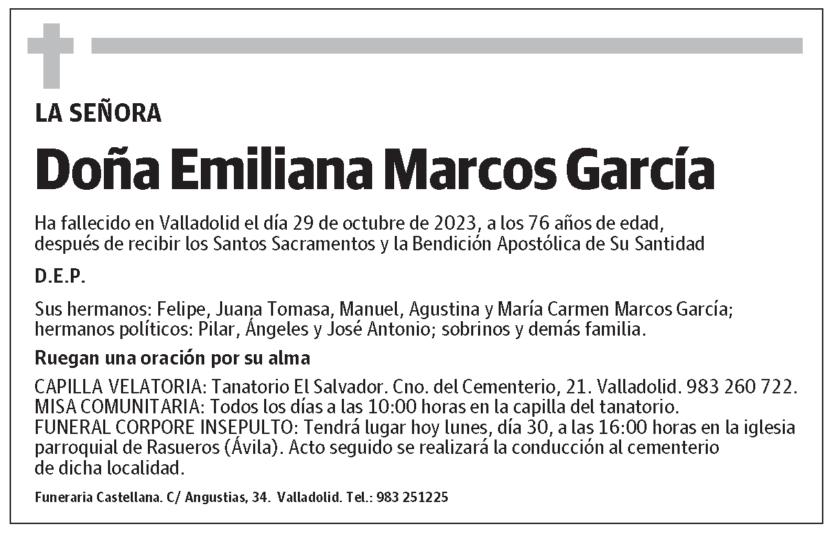 Emiliana Marcos García