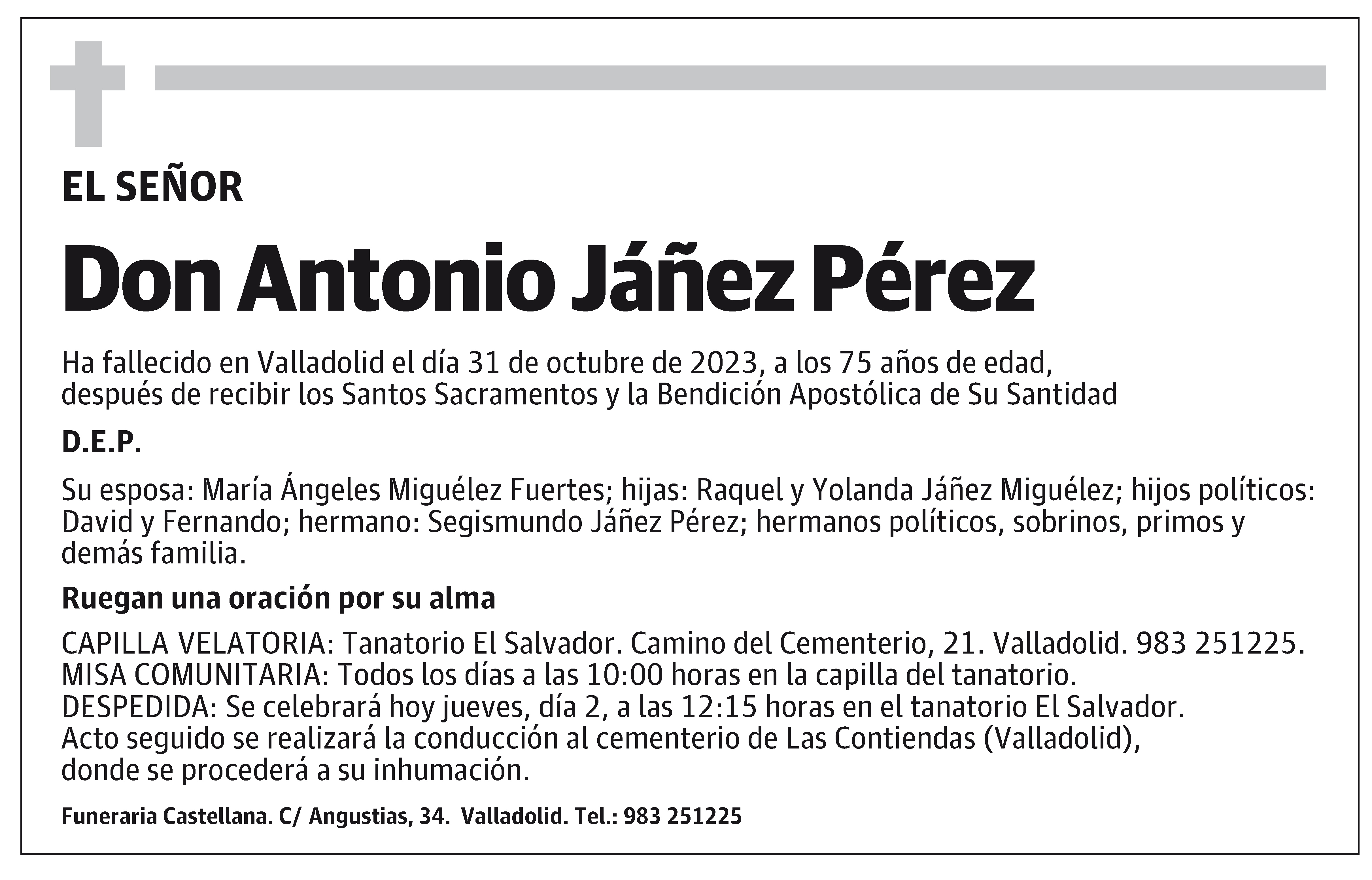 Antonio Jáñez Pérez
