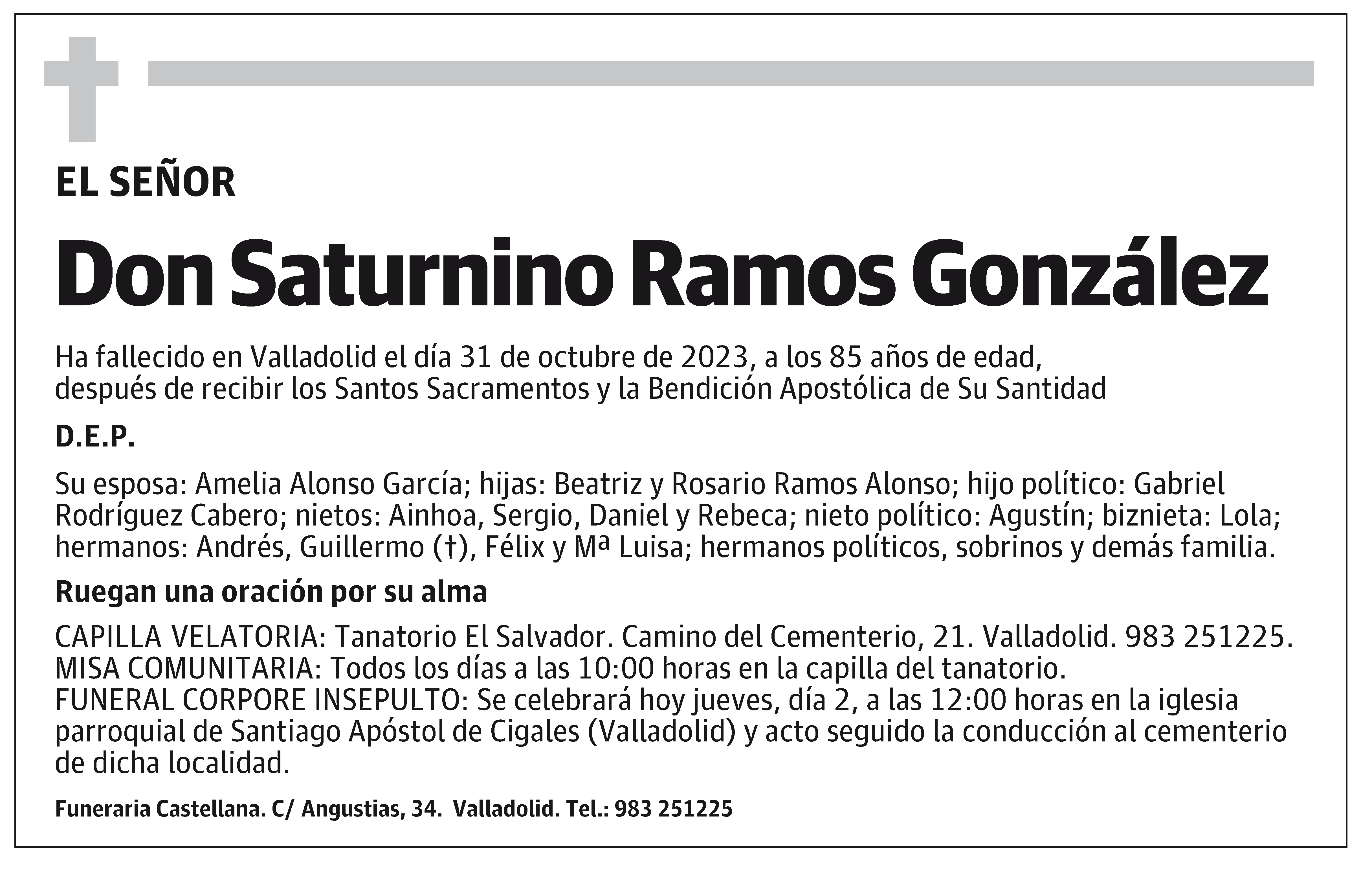 Saturnino Ramos González